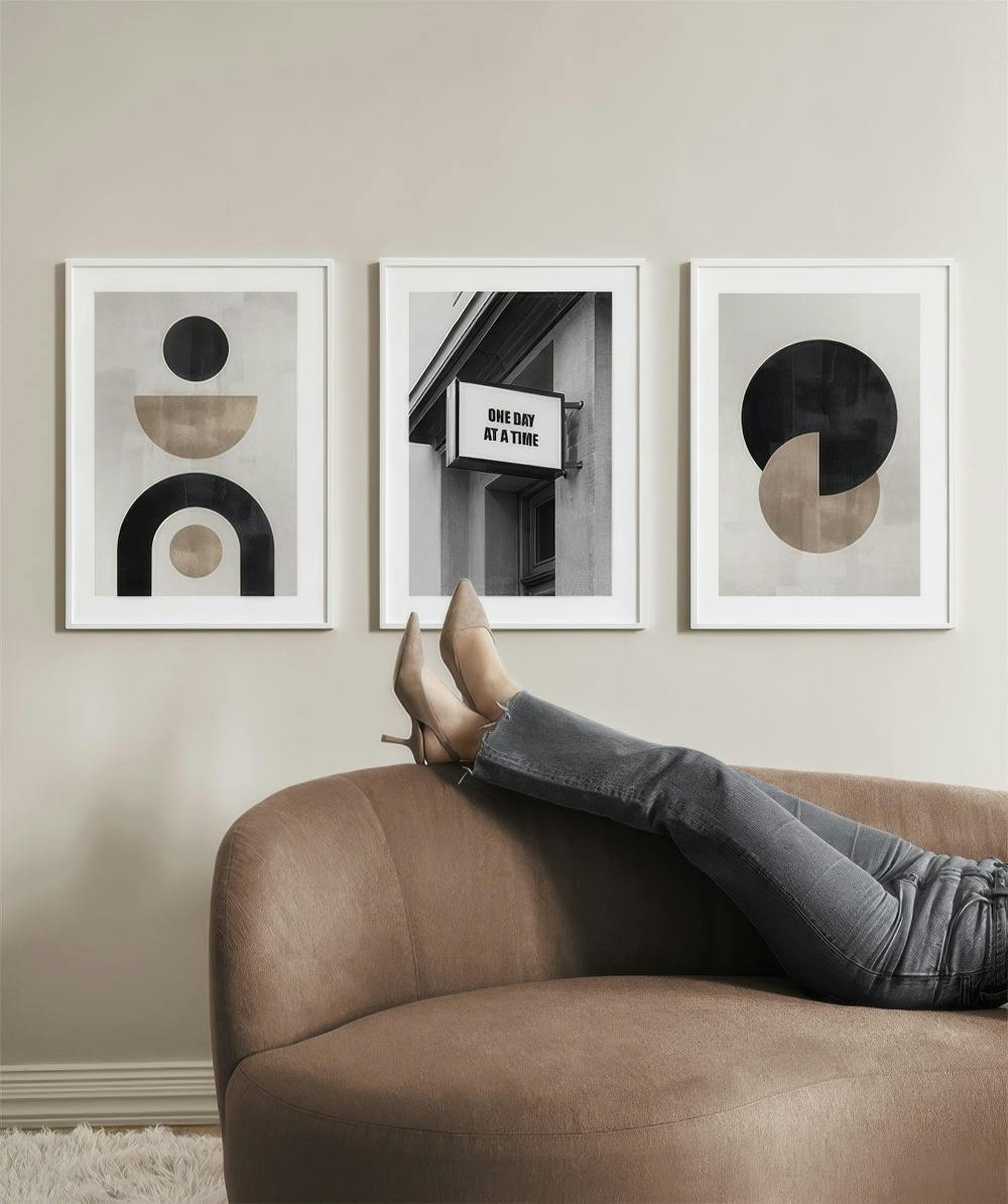 Trendy Shapes bilderwand (ONE SIZE)