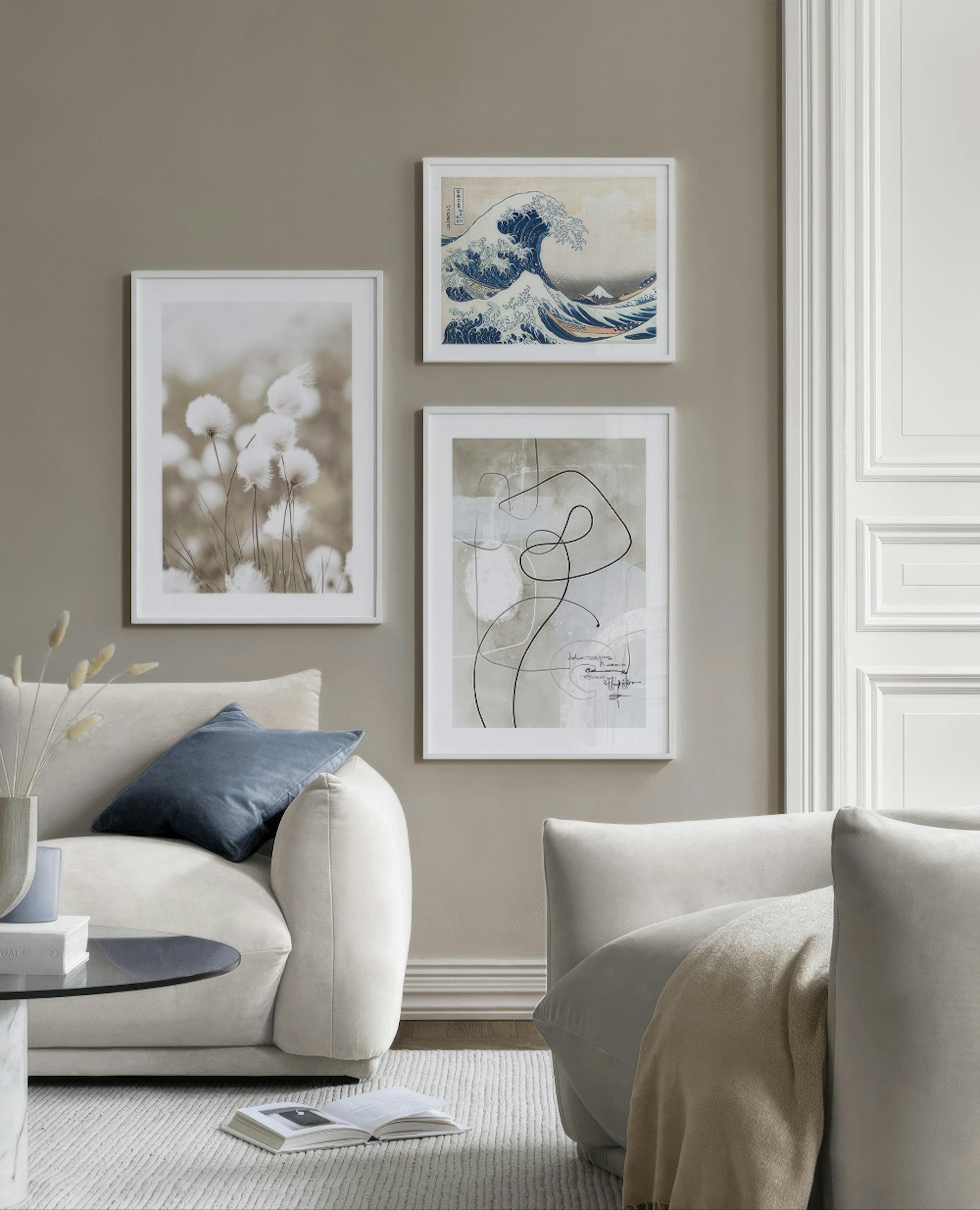 Touch of Blue galleria a parete