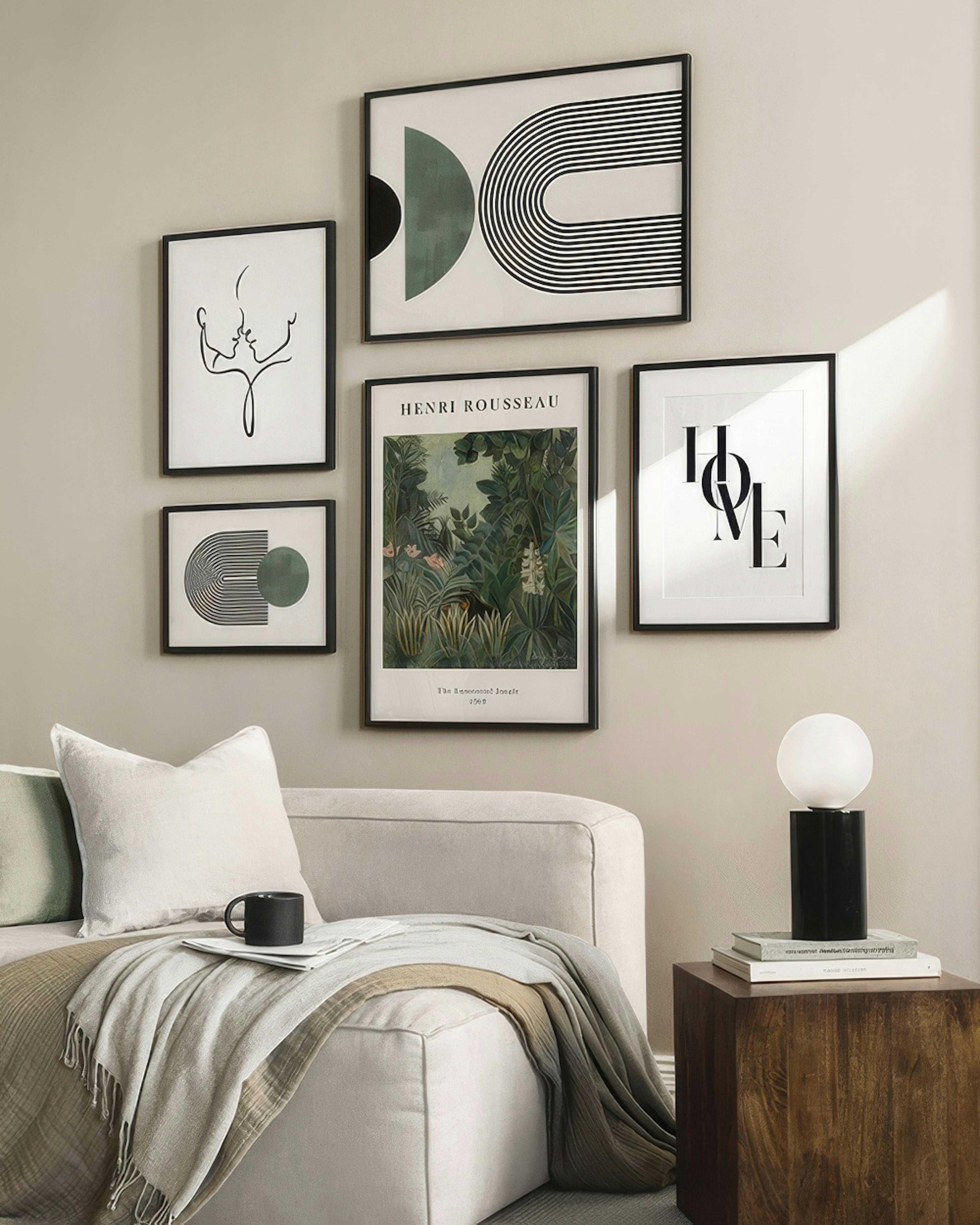 Classic Beige bilderwand
