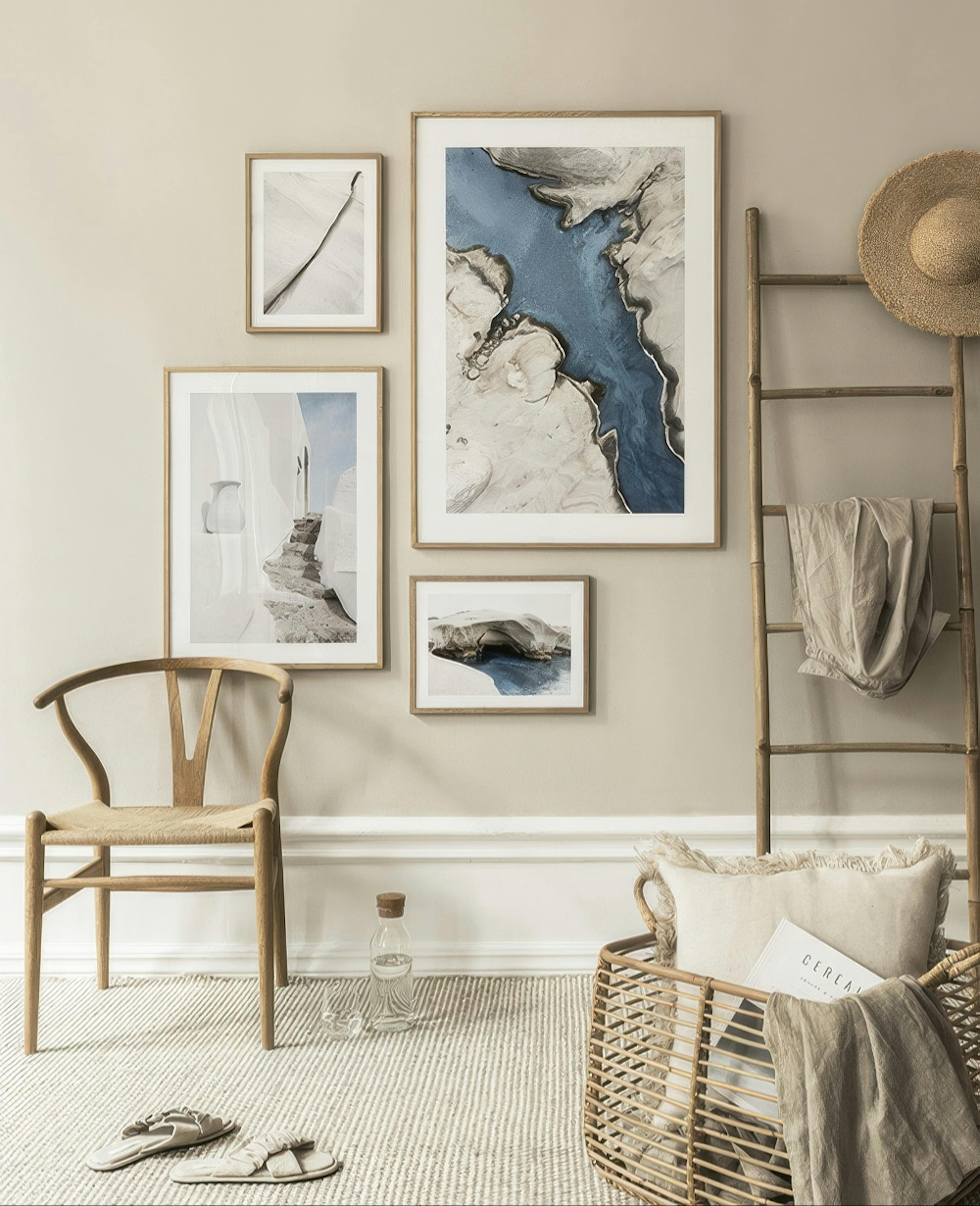 Greece feelings gallery wall