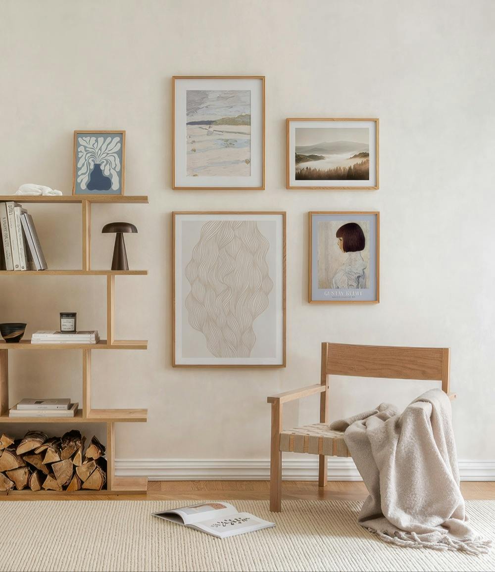 Powdery Colors decoration murale (ONE SIZE)