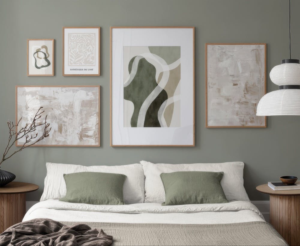 Abstract Shapes gallery wall (ONE SIZE)