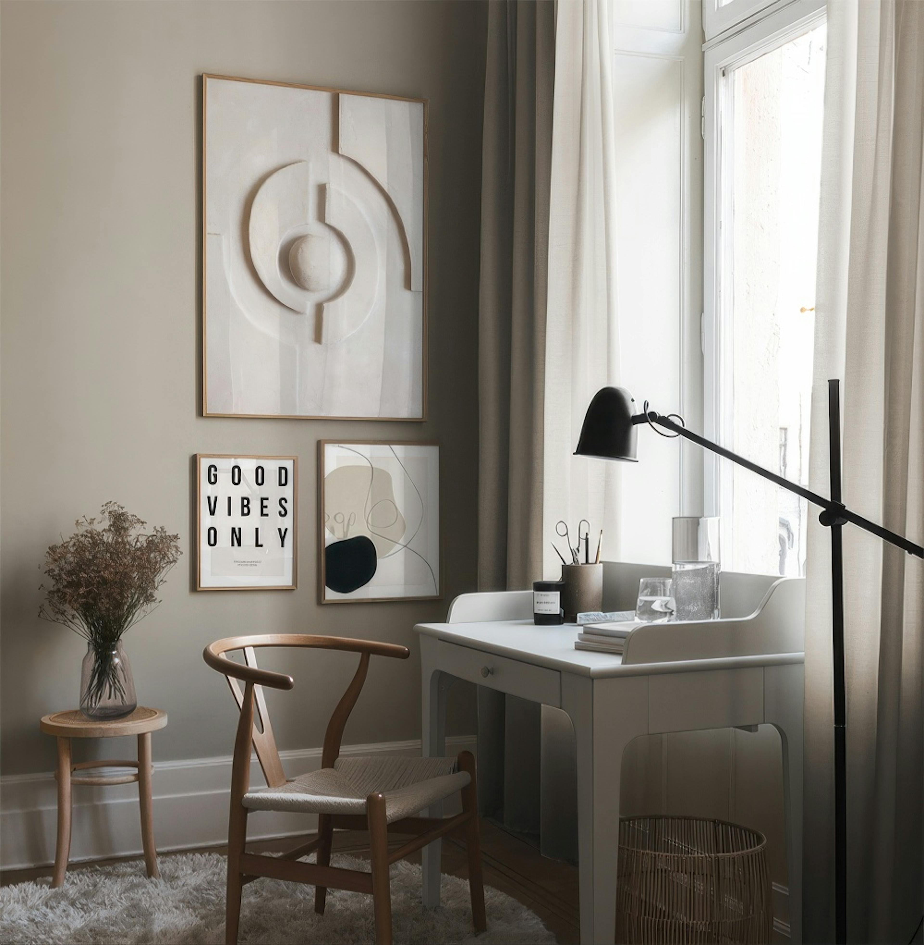 Create Good Vibes decoration murale