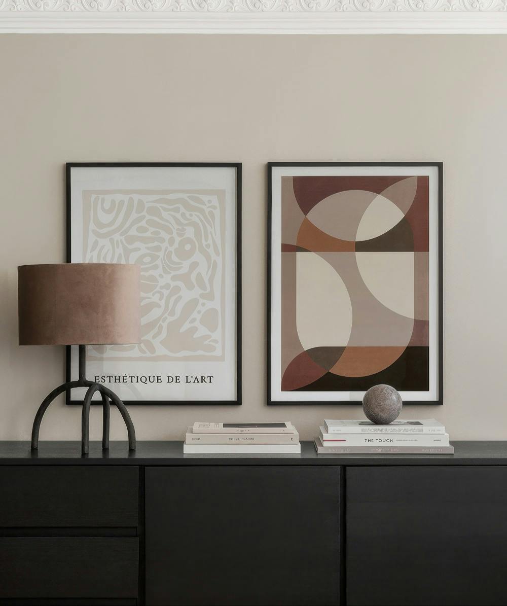 Modern Art gallery wall (ONE SIZE)