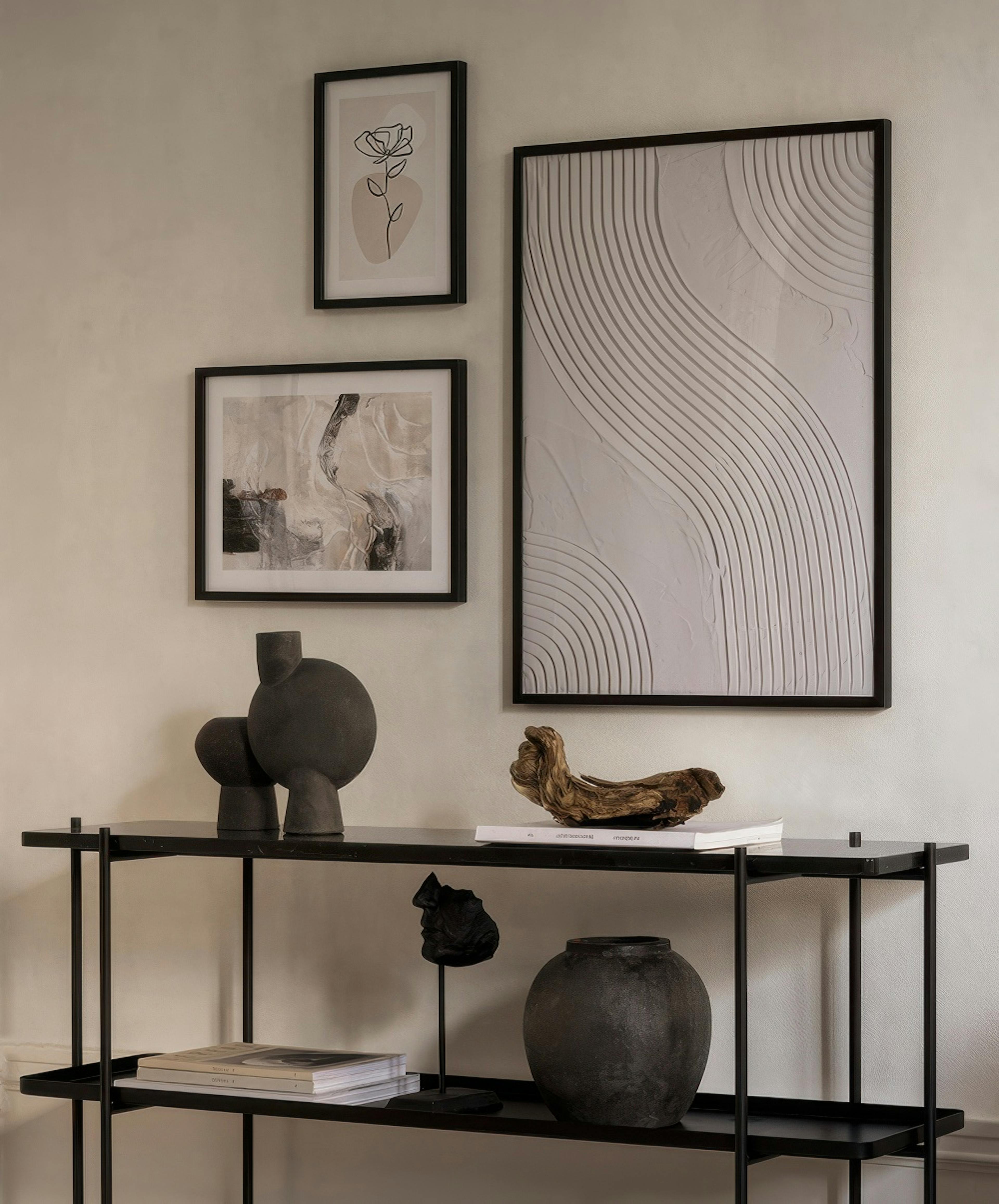 Minimalist Wall Art gallery wall