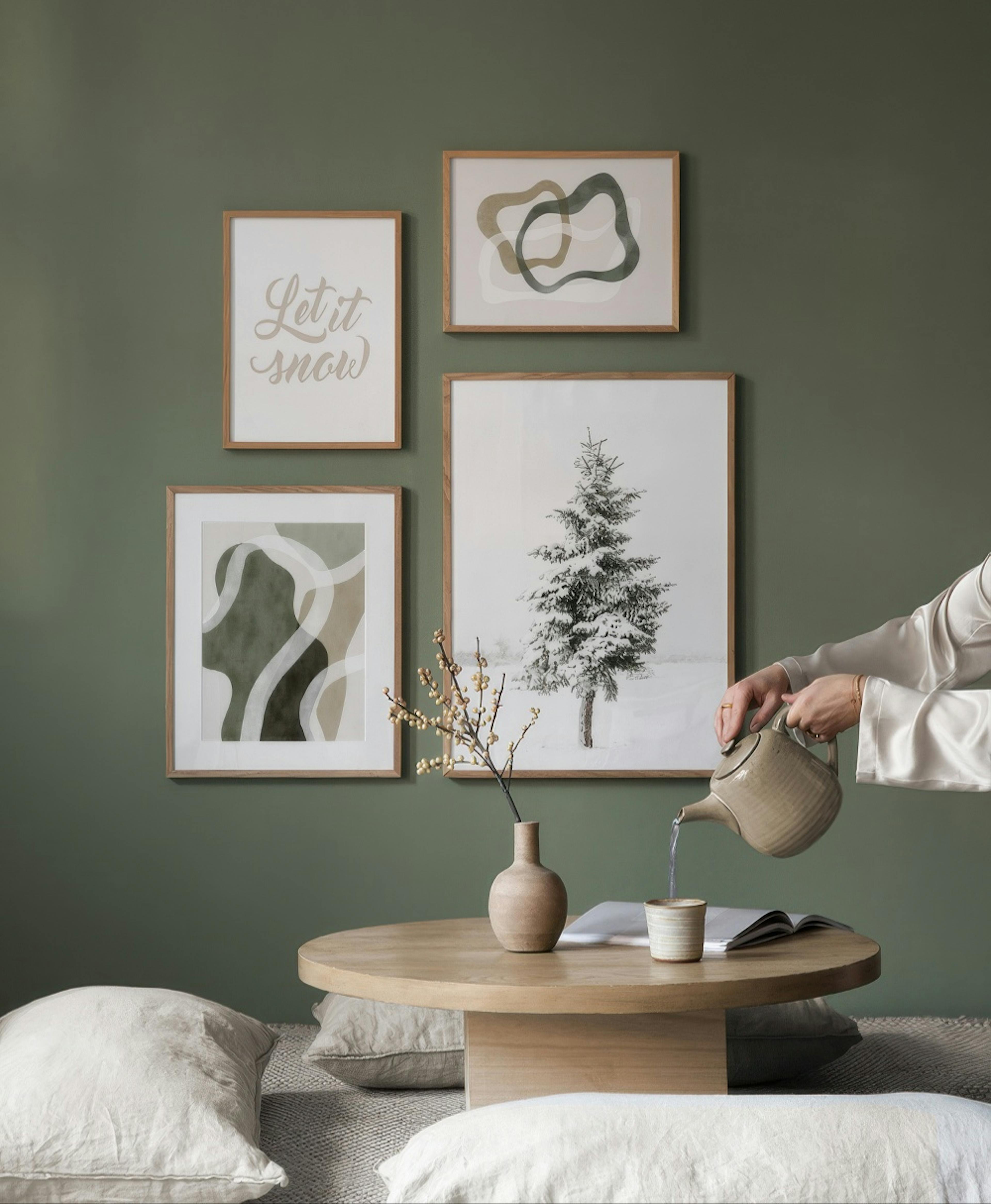 Touch Of Nature gallery wall