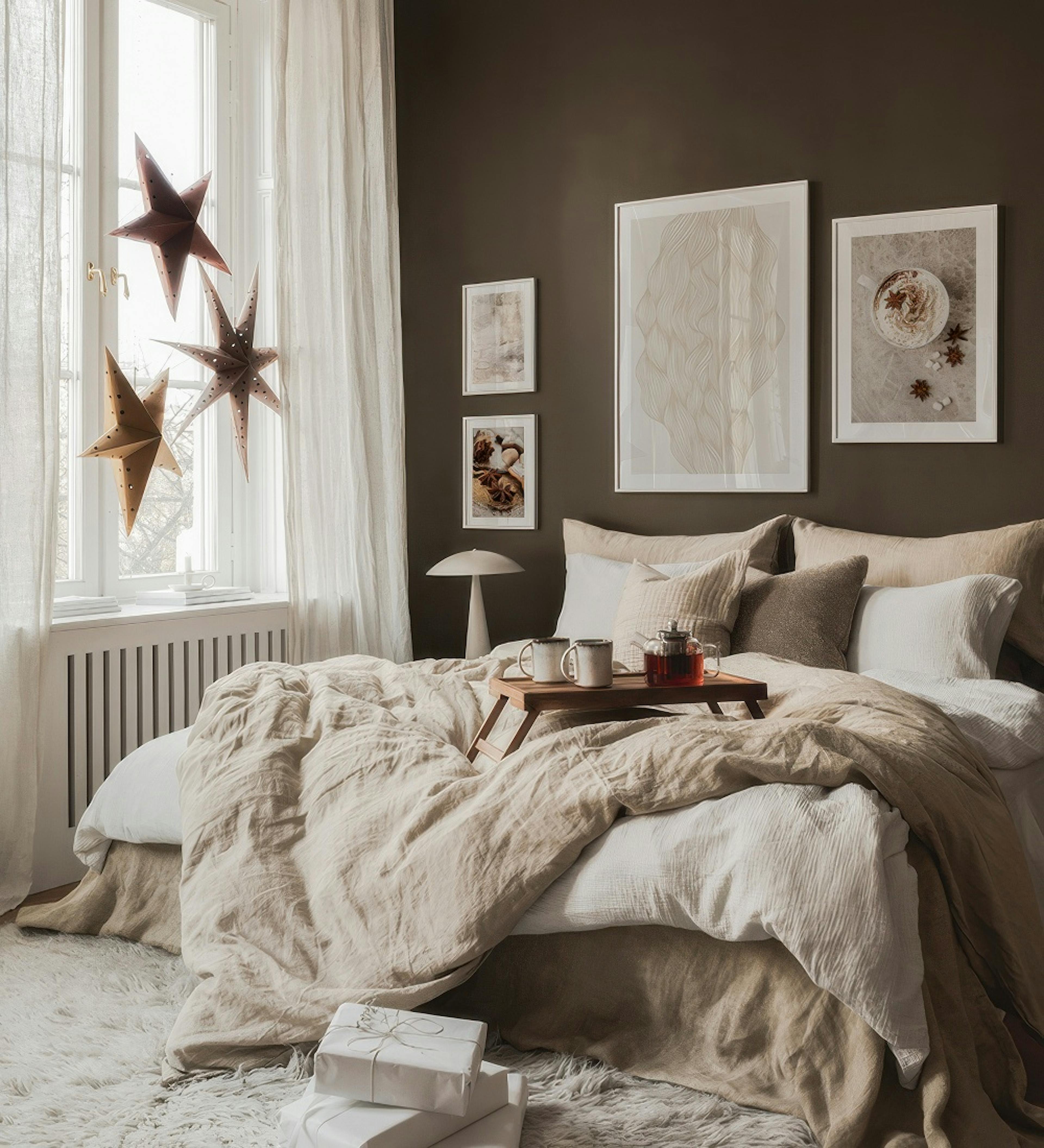 Tea In bed gallery wall