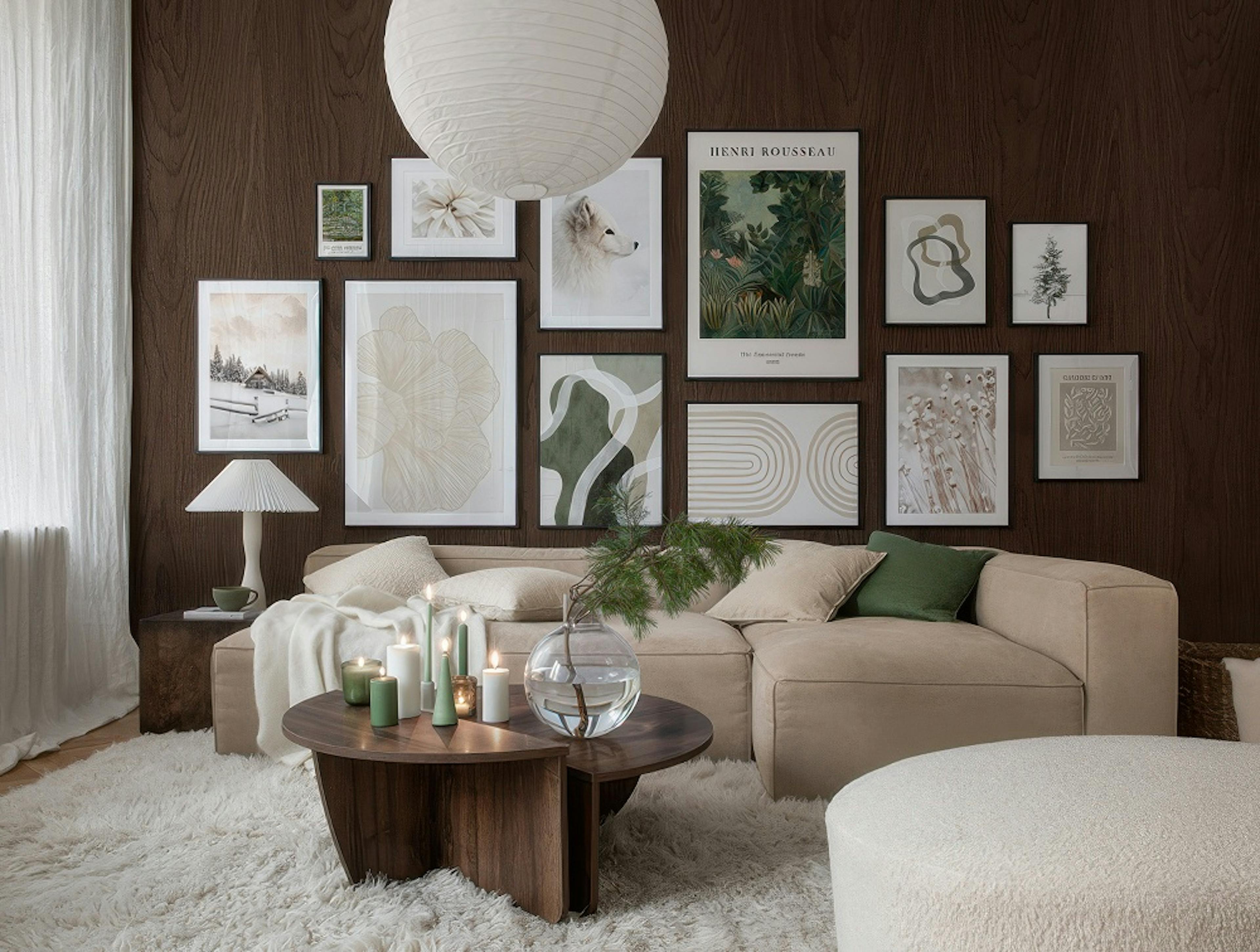 Winter Vibe gallery wall
