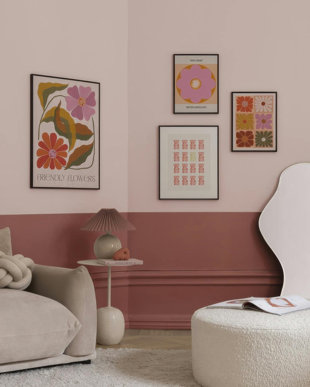Candy Flowering Wall gallery wall (ONE SIZE)