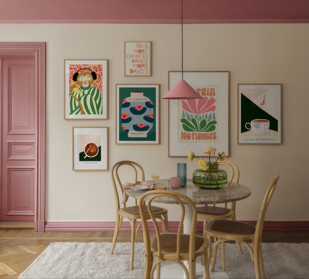 Playful Art gallery wall (ONE SIZE)