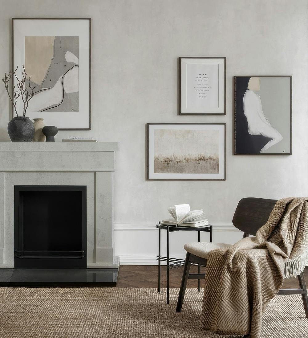 Abstract Mind gallery wall (ONE SIZE)