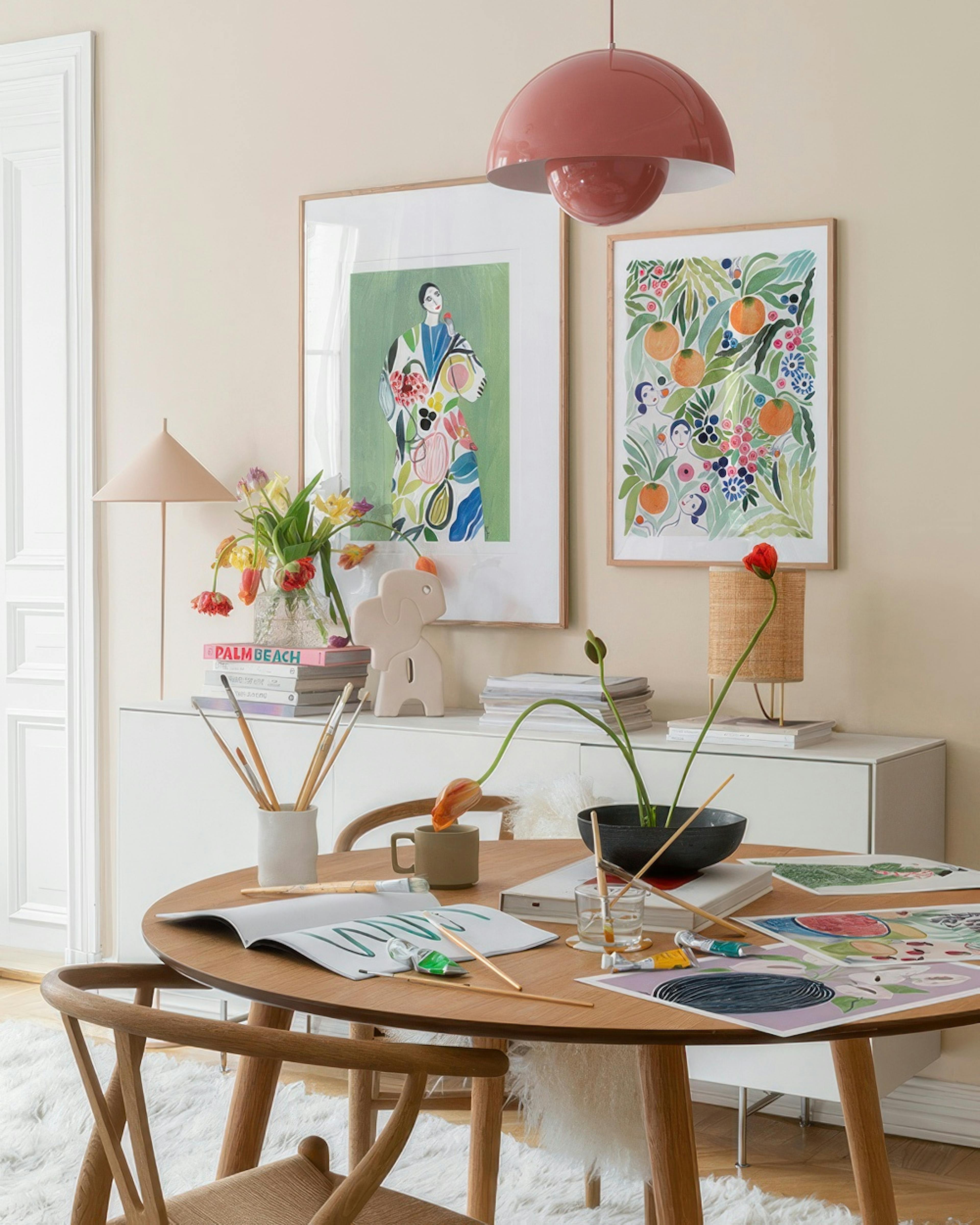 La Poire gallery wall