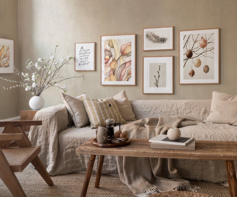 The Easter Edit gallery wall