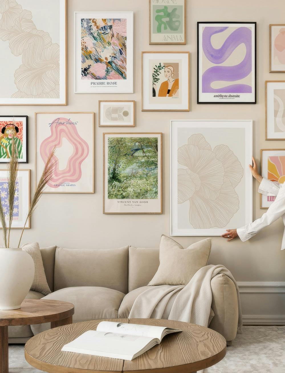 Spring Vibe gallery wall (ONE SIZE)