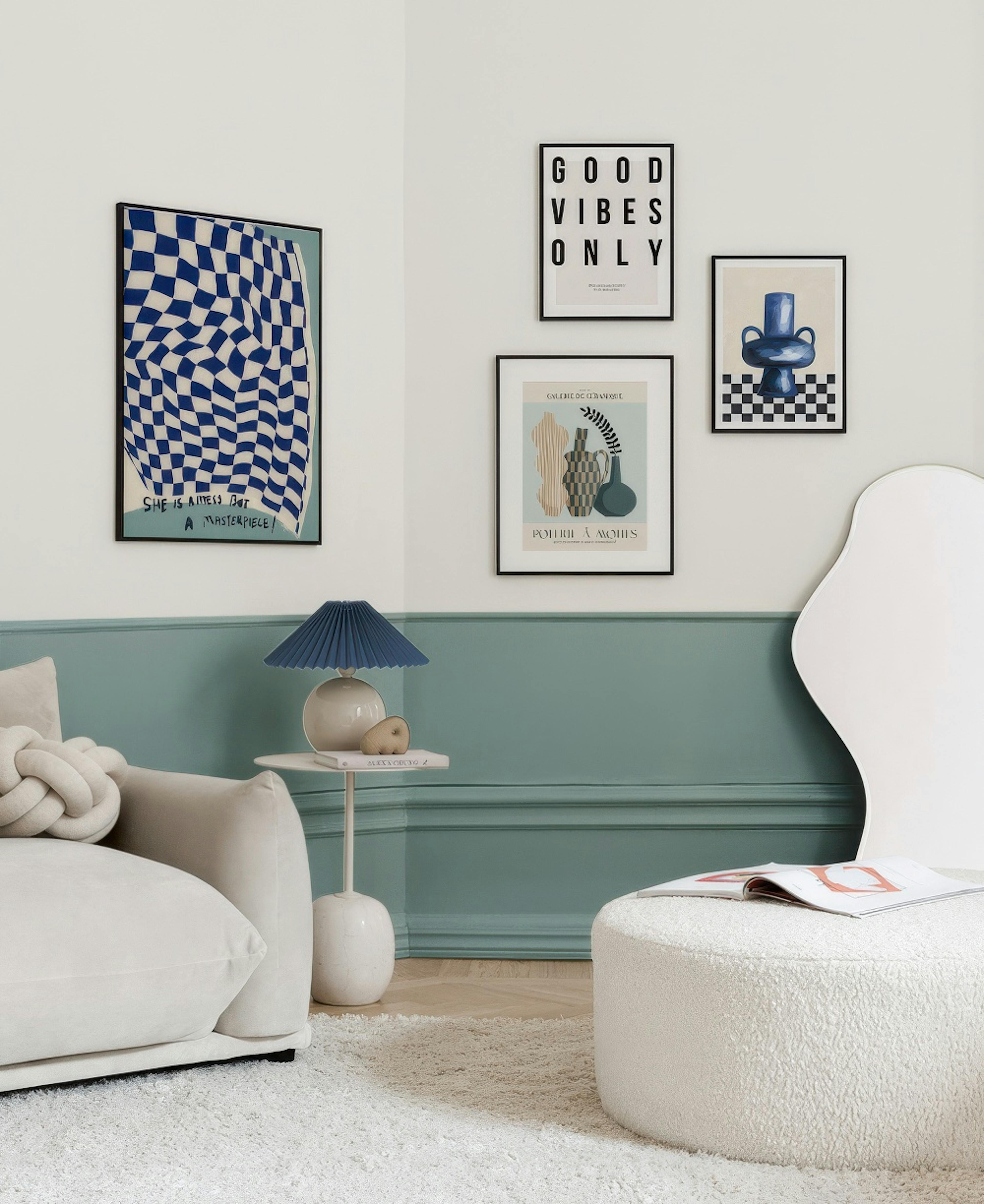 Blue Vibes decoration murale