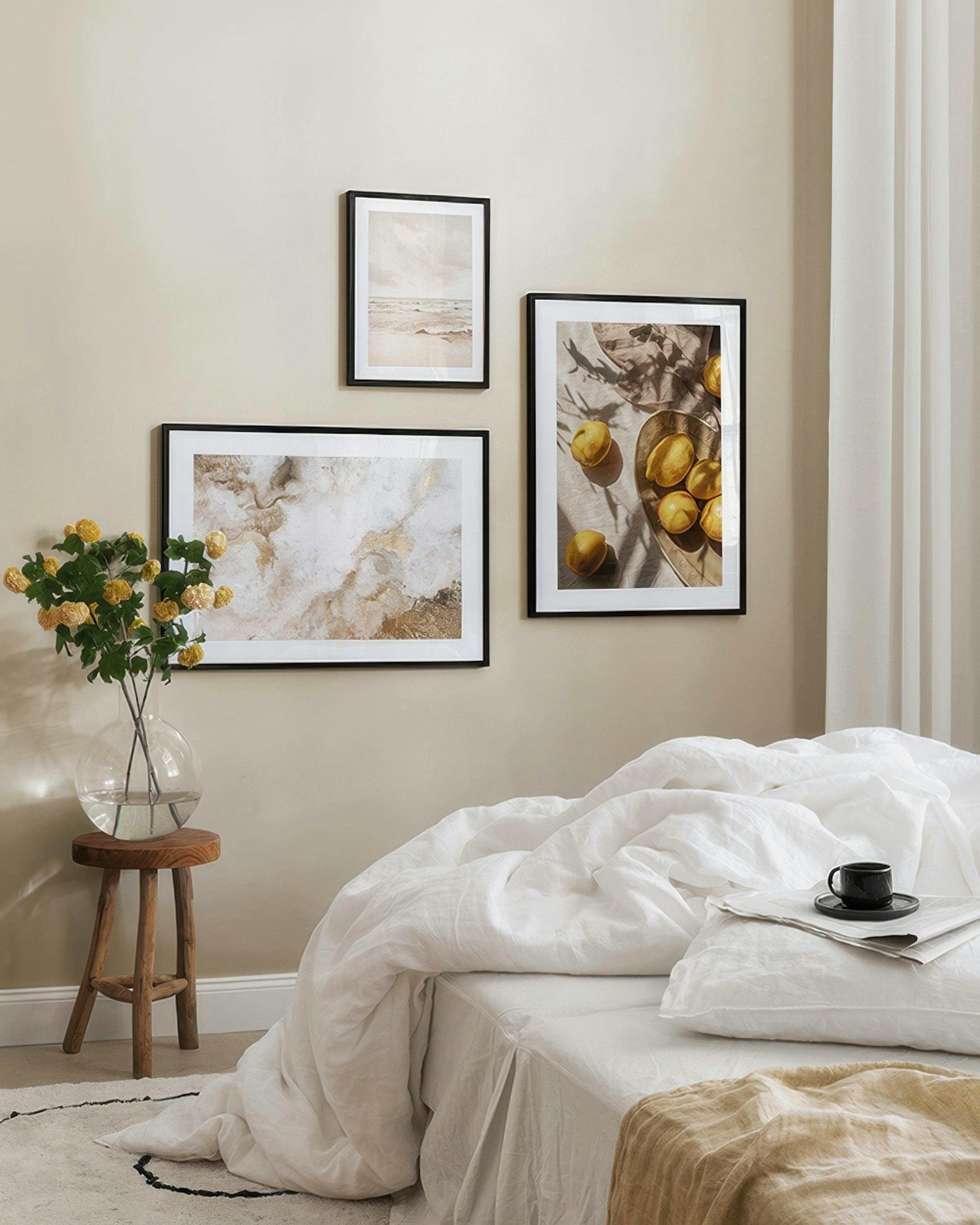 Spring feelings gallery wall