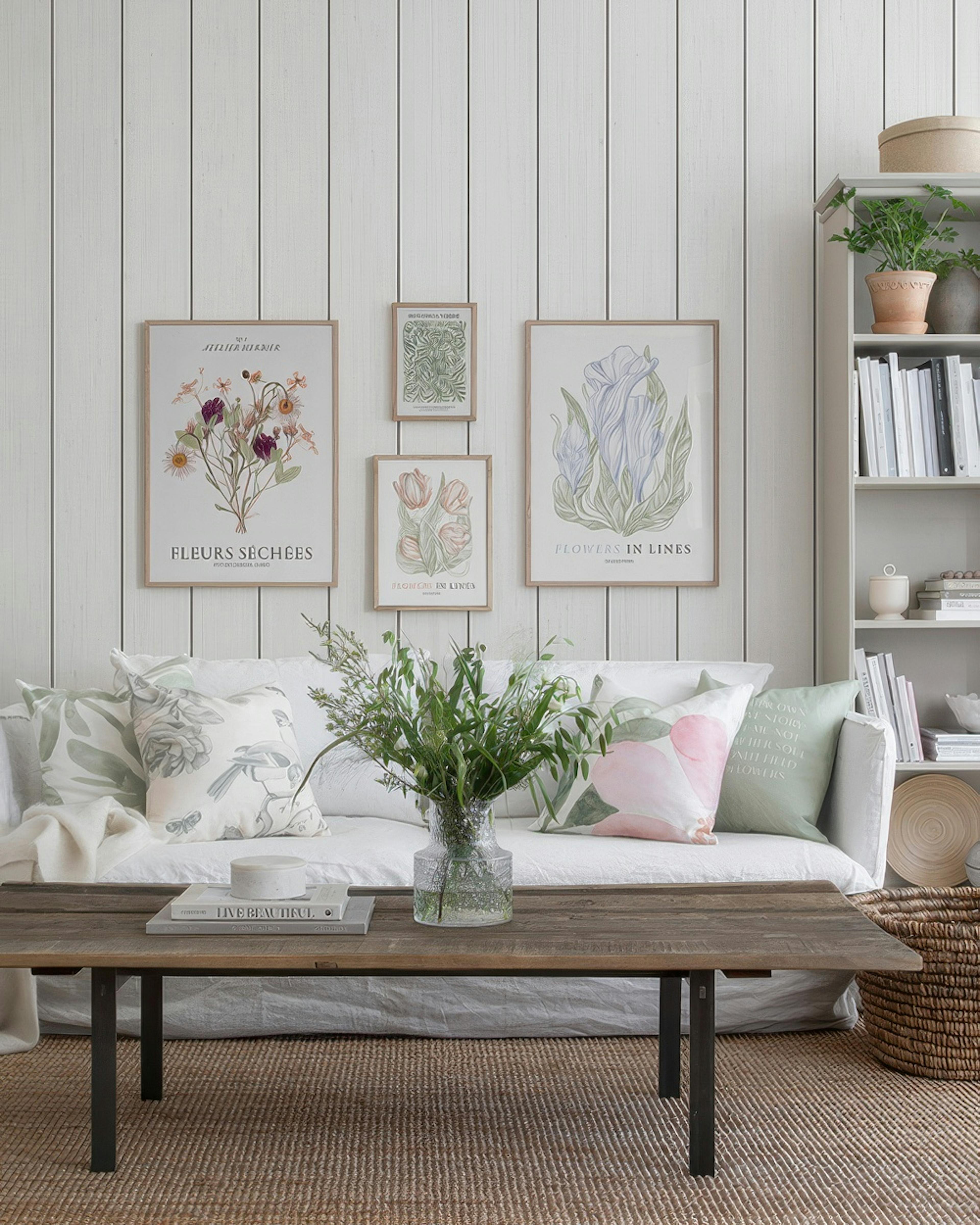 The Country Side gallery wall