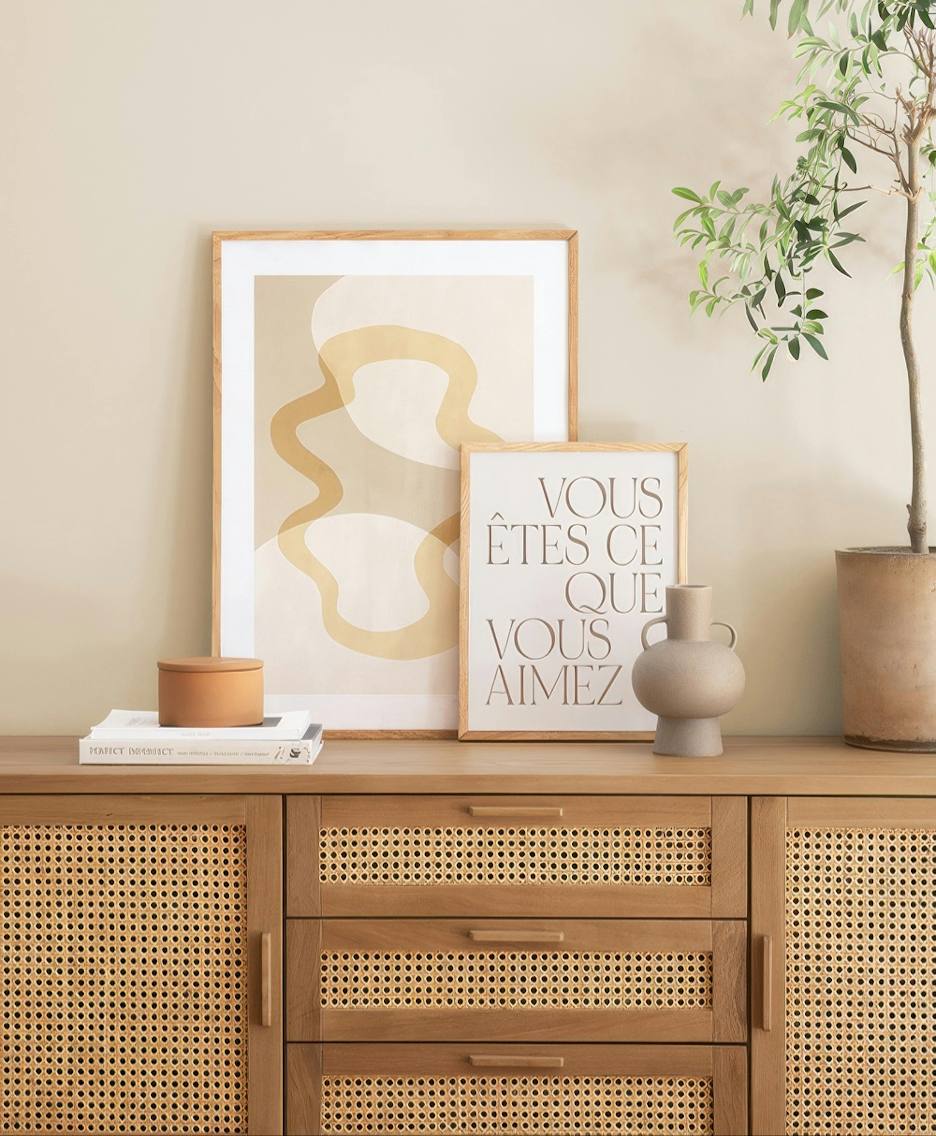 Calm summer gallery wall