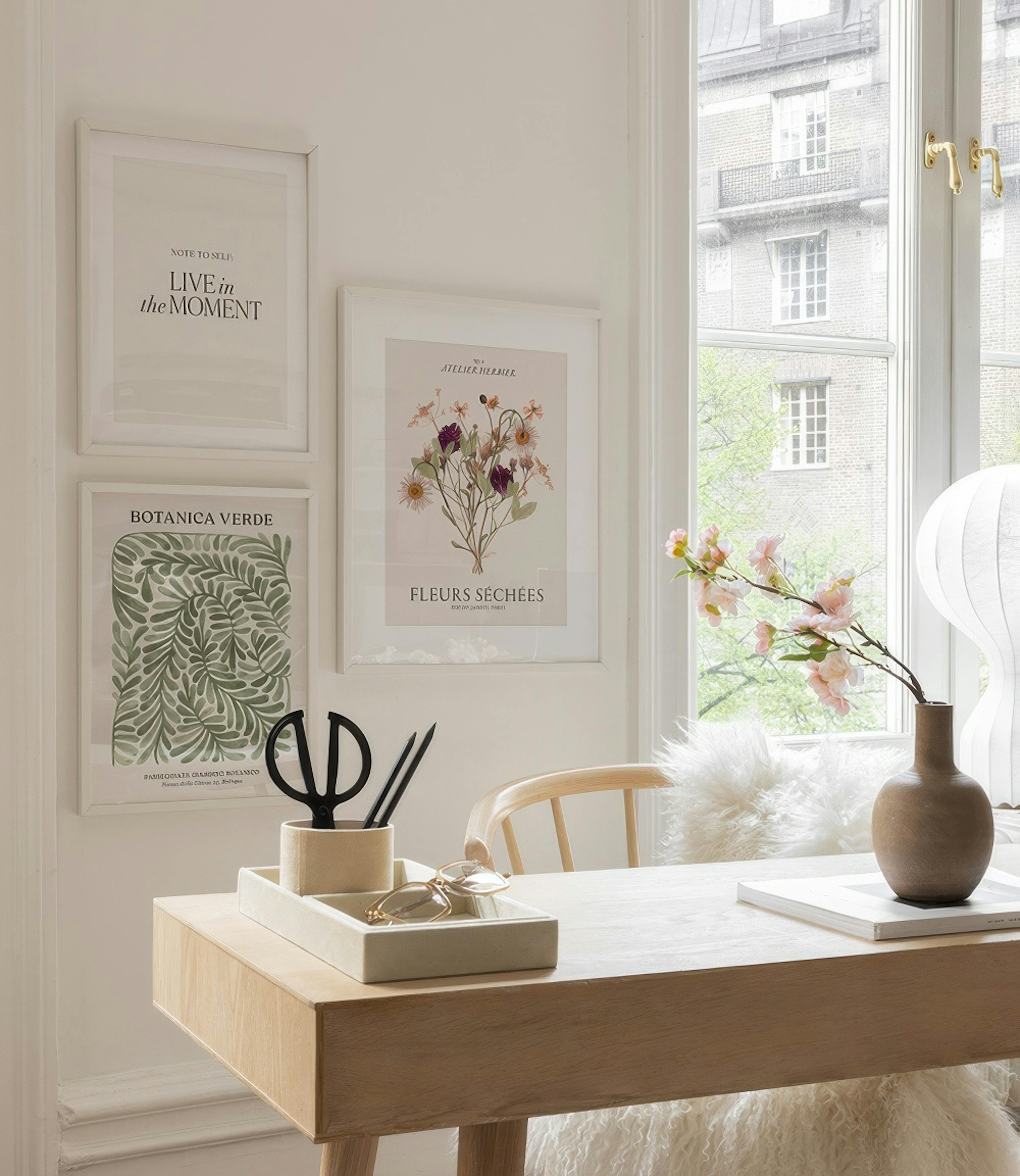 Botanical Moments bildevegg