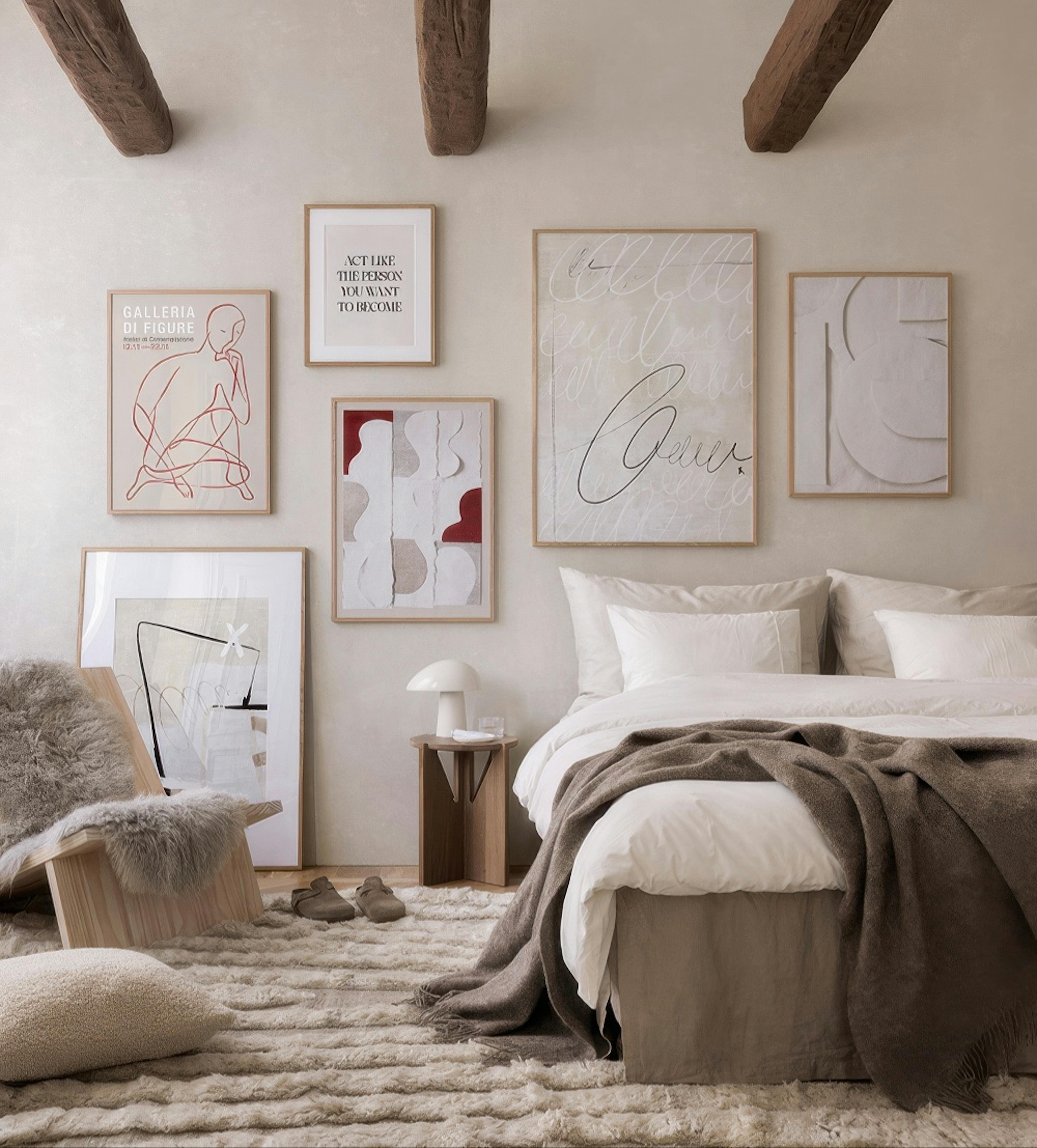 Nordic Retreat gallery wall