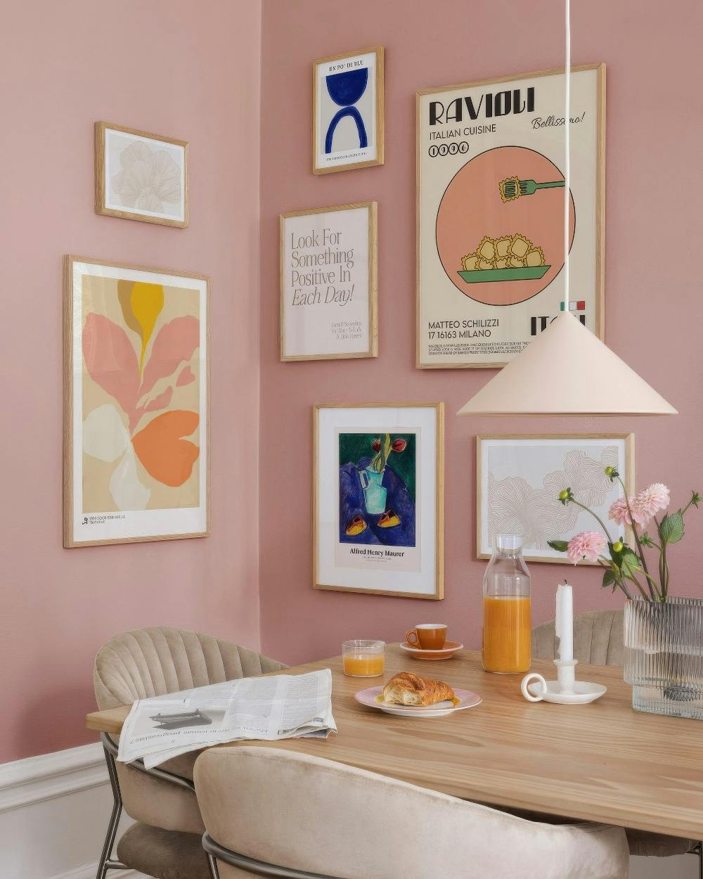 Breakfast club Zostava obrazov (ONE SIZE)