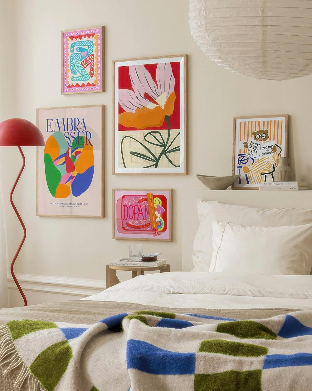 Dopamine prints gallery wall (ONE SIZE)