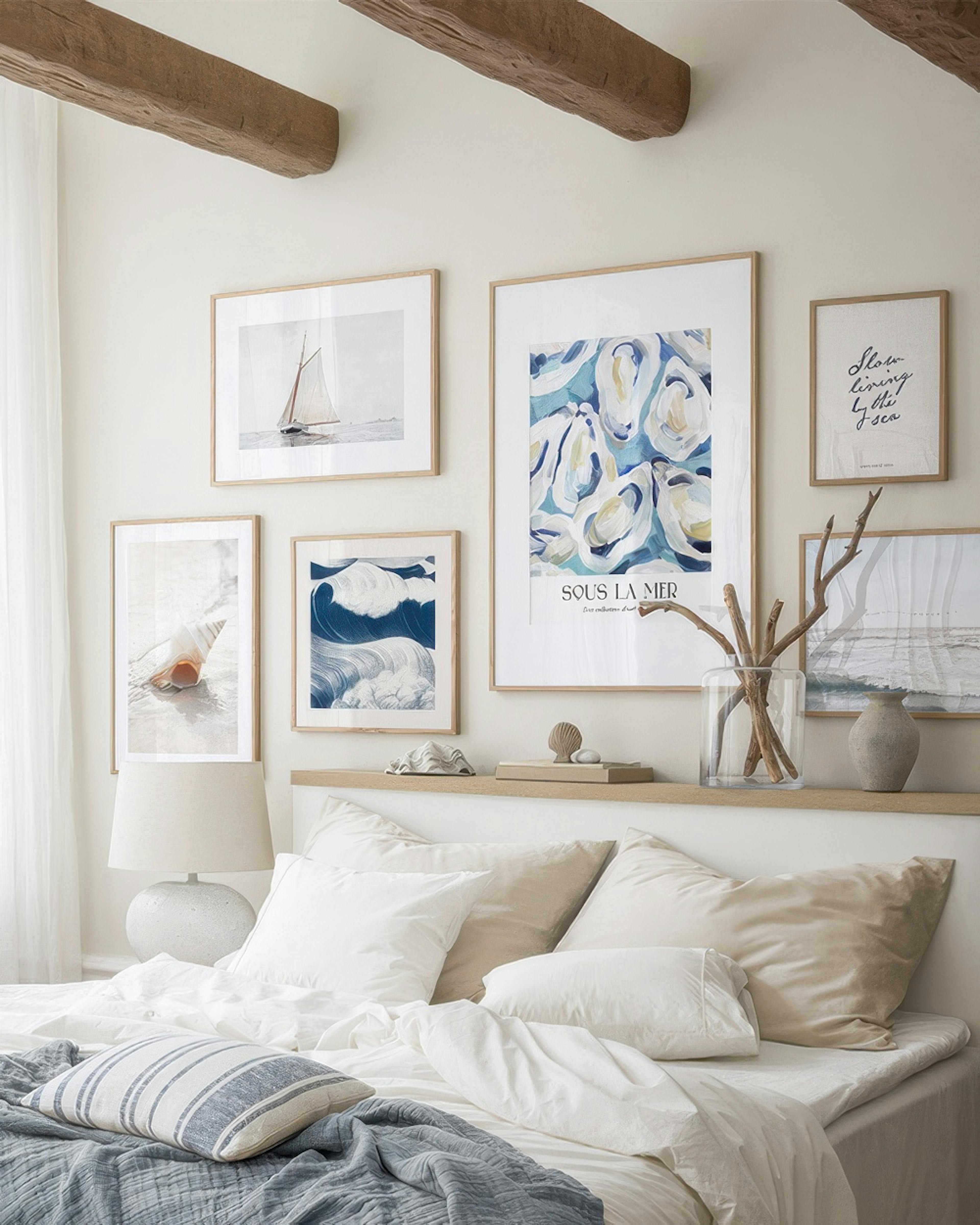 Seaside Art bildevegg