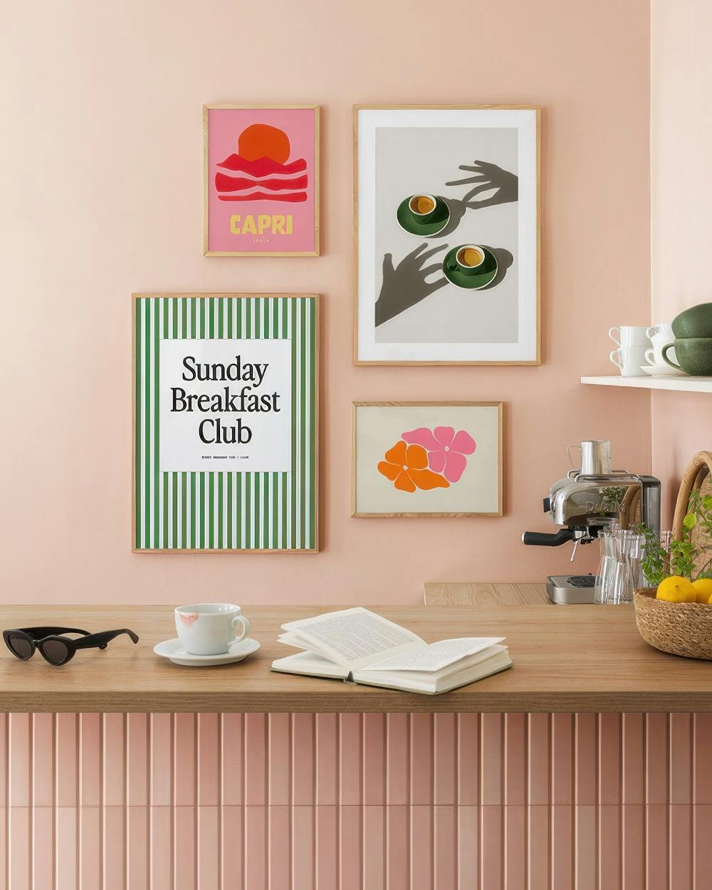 Breakfast club gallery wall (ONE SIZE)