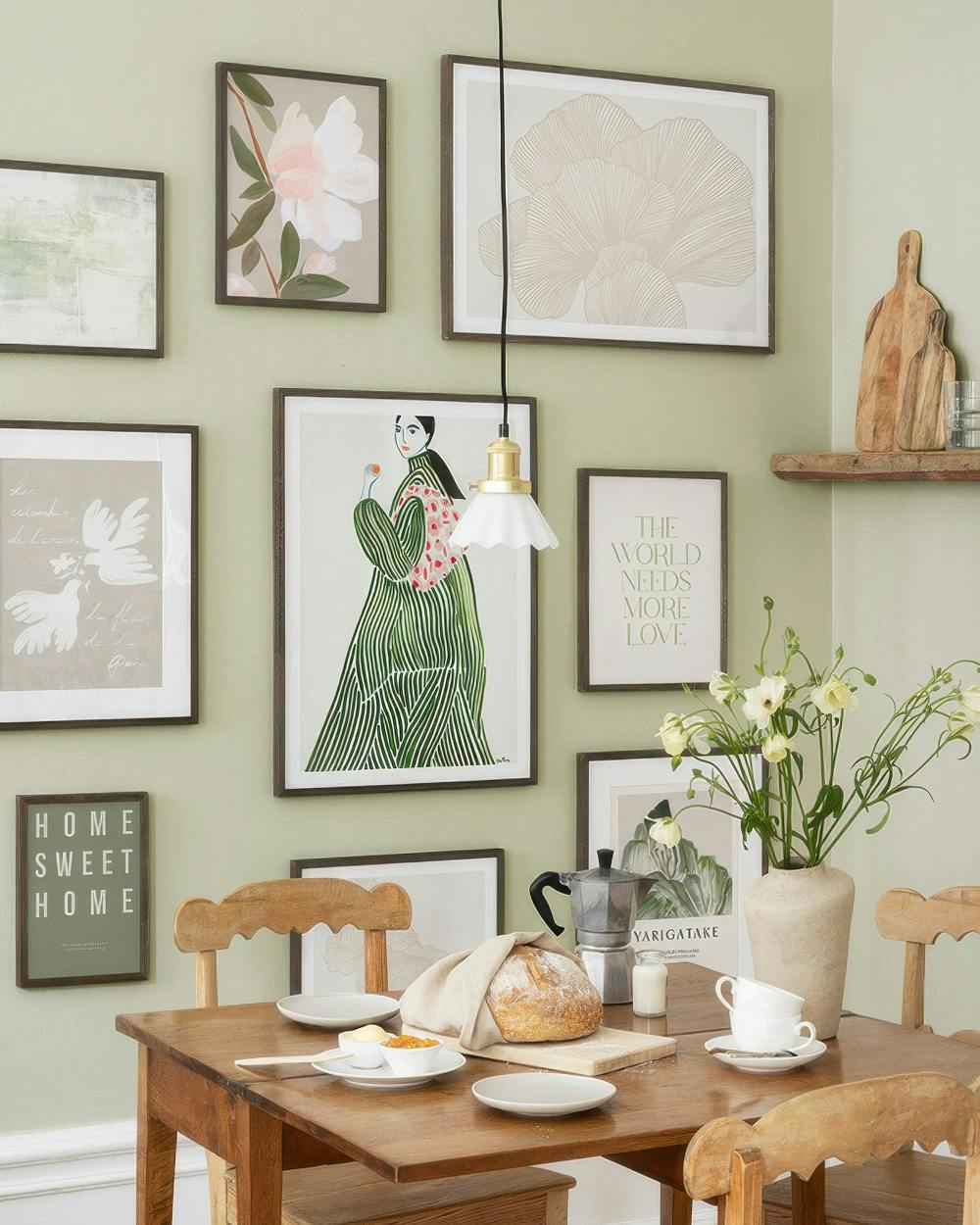 Refreshing Summer Greens decoration murale (ONE SIZE)