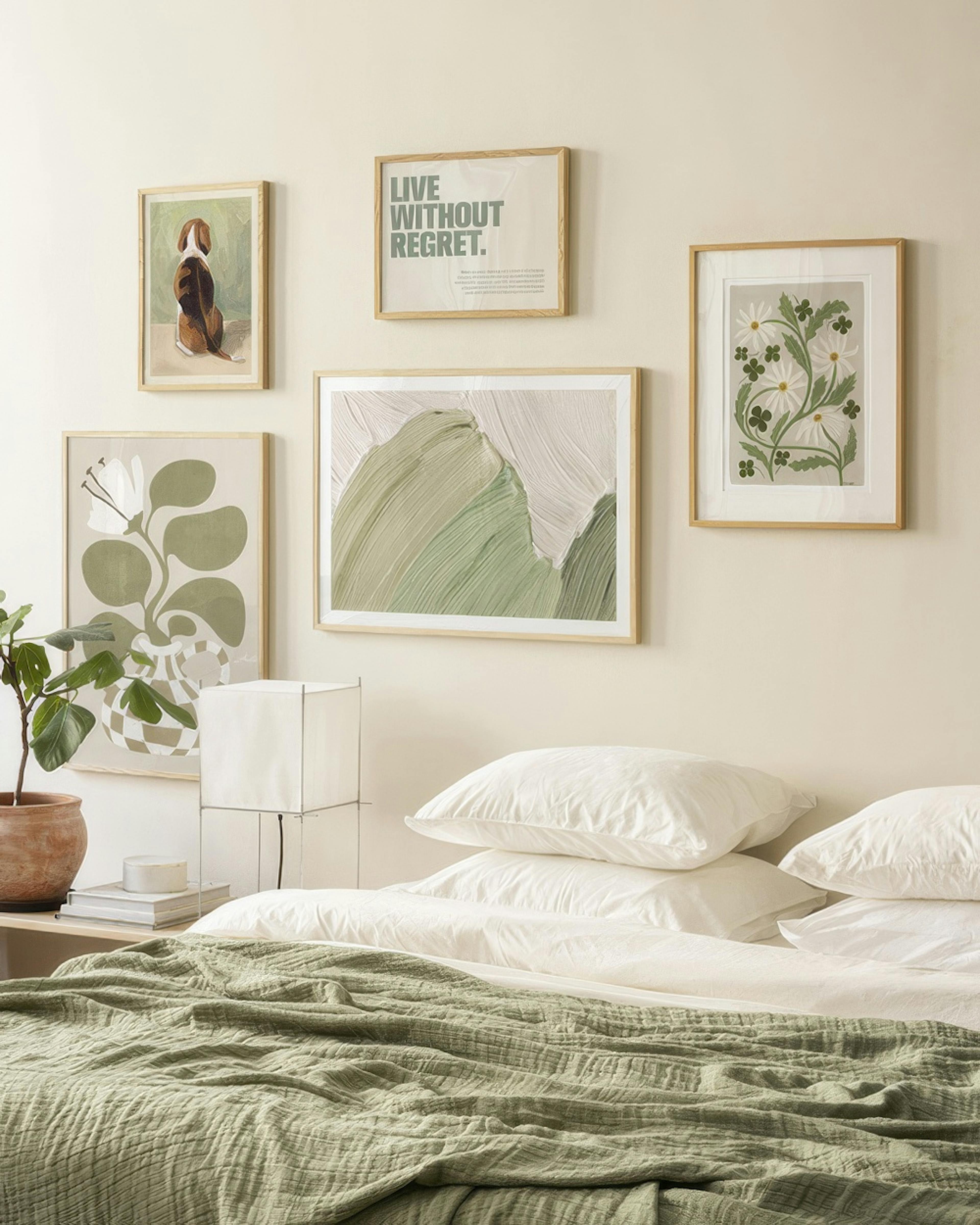 Summer greens bilderwand
