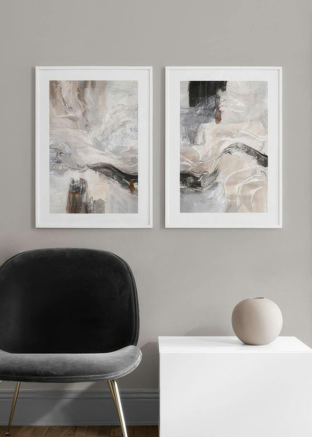 Contemporary gallery wall (ONE SIZE)