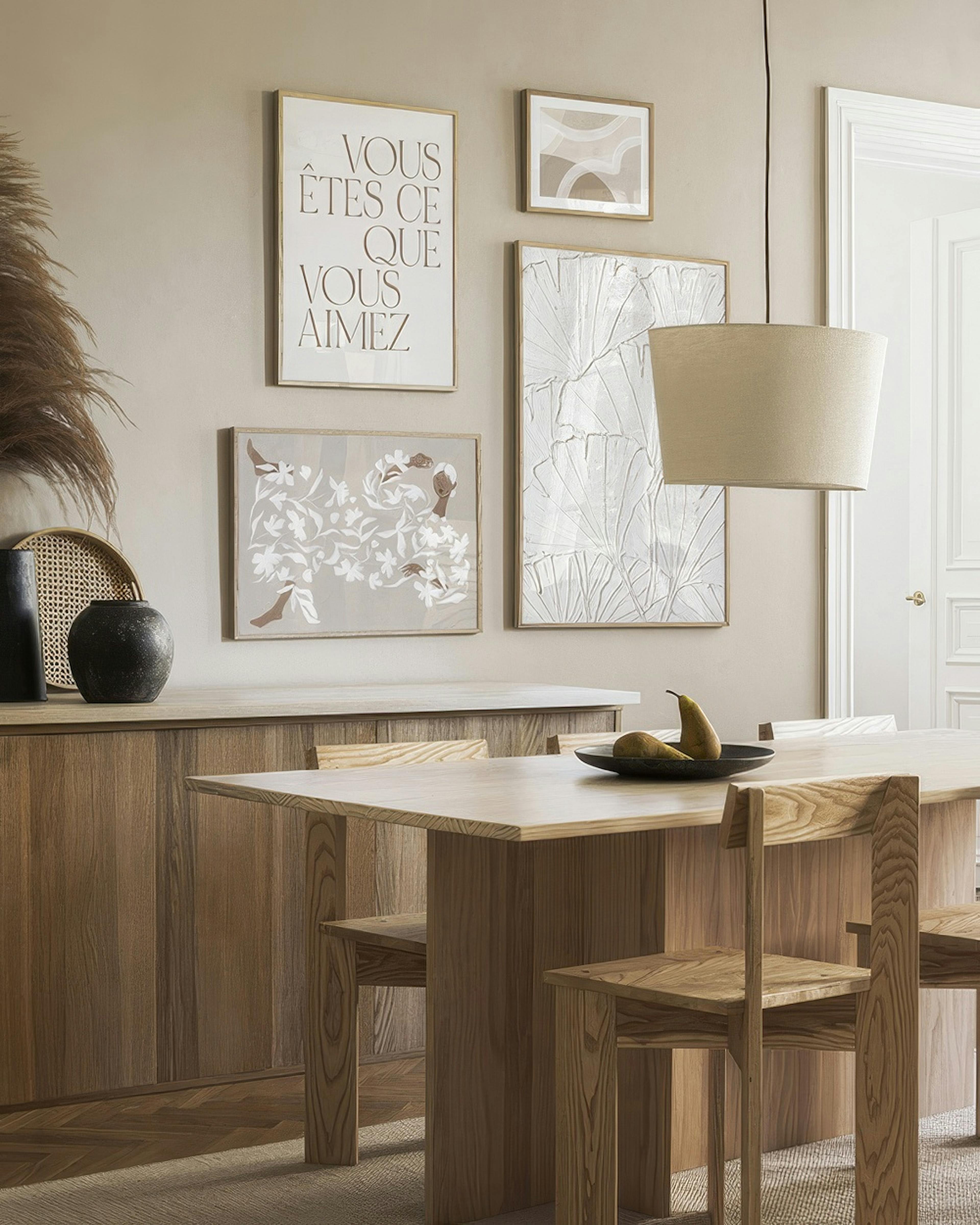Beige Harmony fotowand
