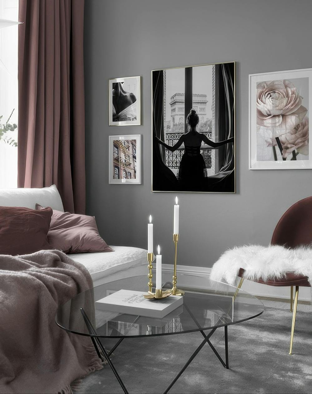 Romantic galleria a parete (ONE SIZE)-Gallerie a parete