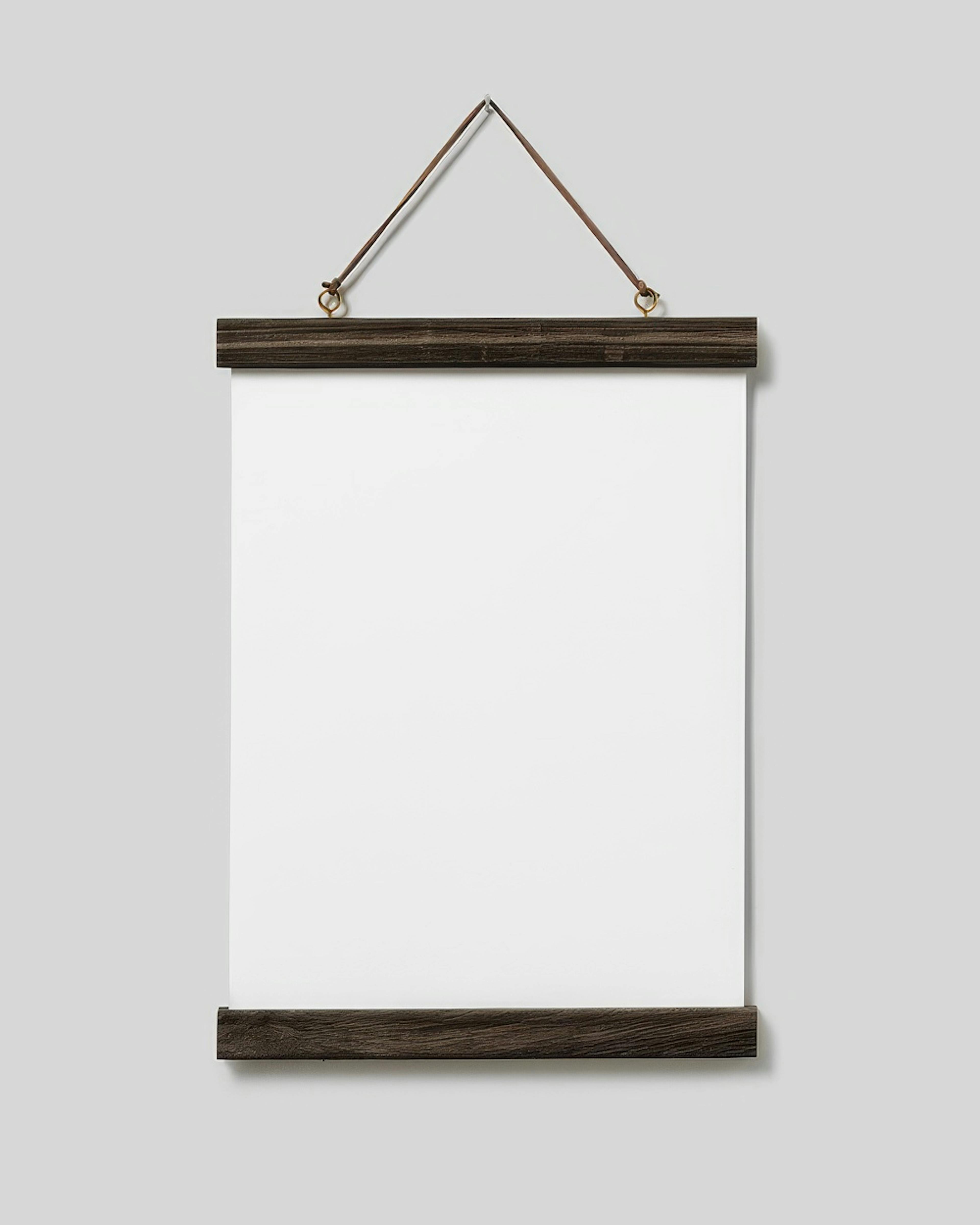 Colgador para póster roble oscuro 0