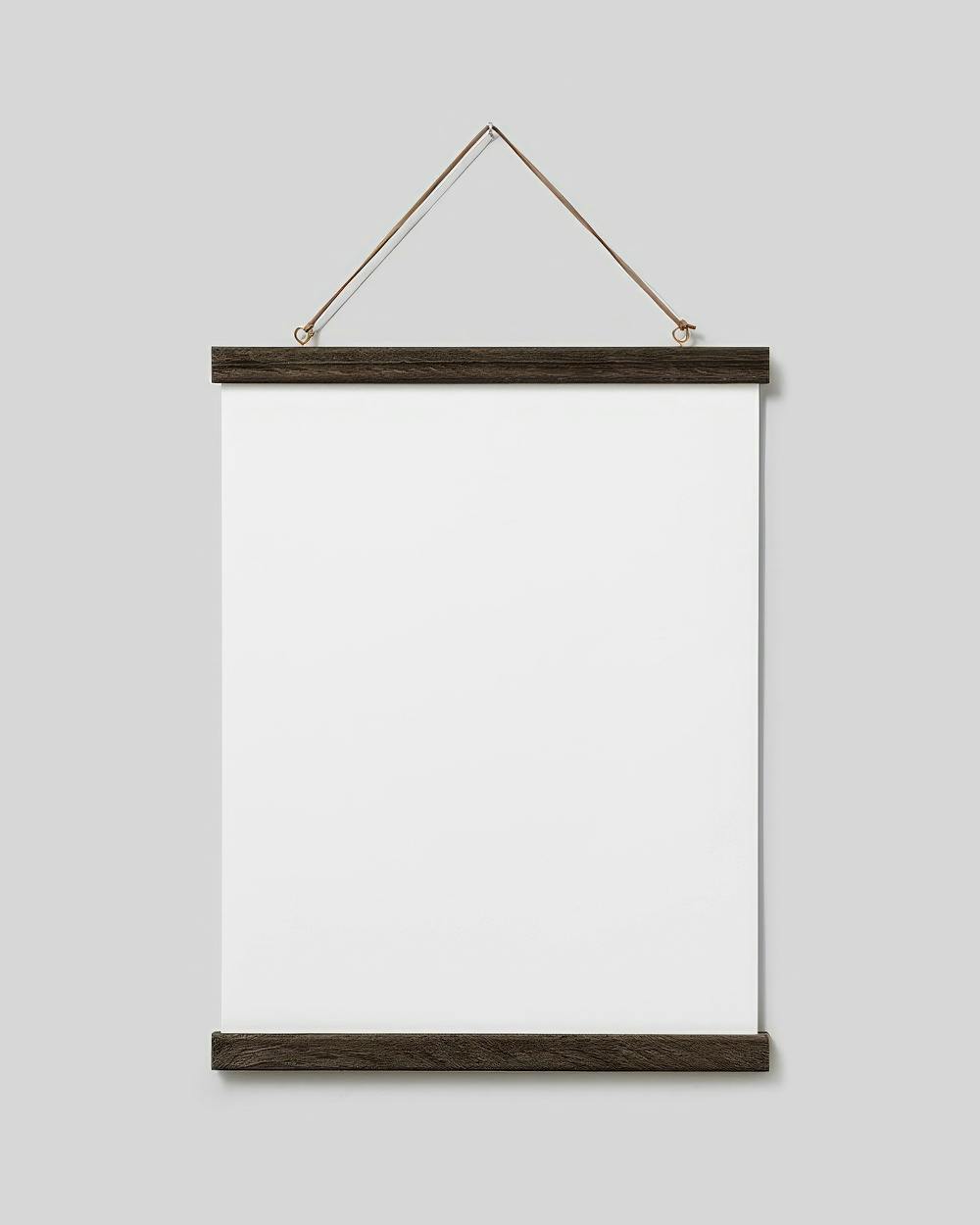 Posterleiste Dunkle Eiche 31 cm, Magnetbefestigung (31 cm)