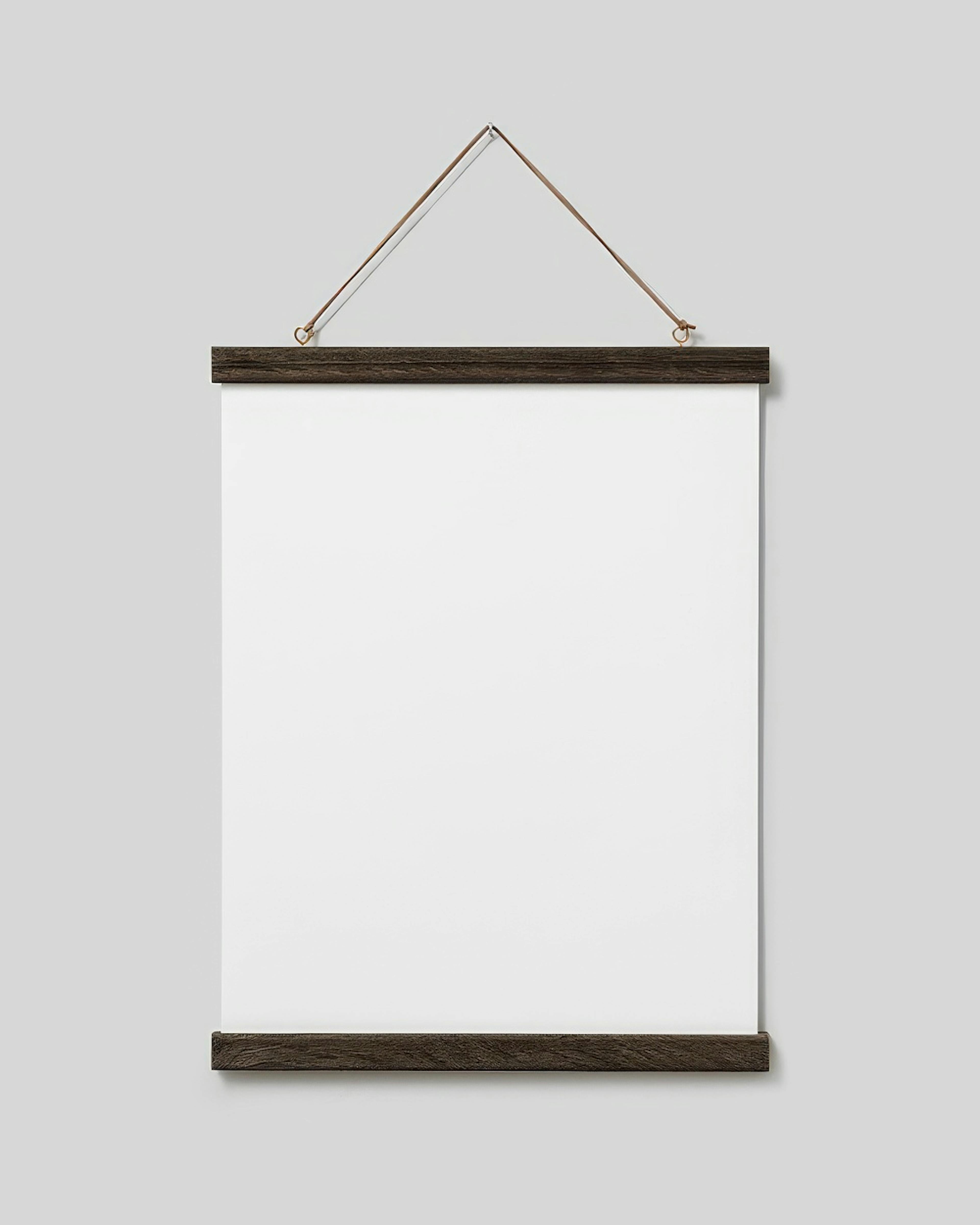 Colgador para póster roble oscuro 0