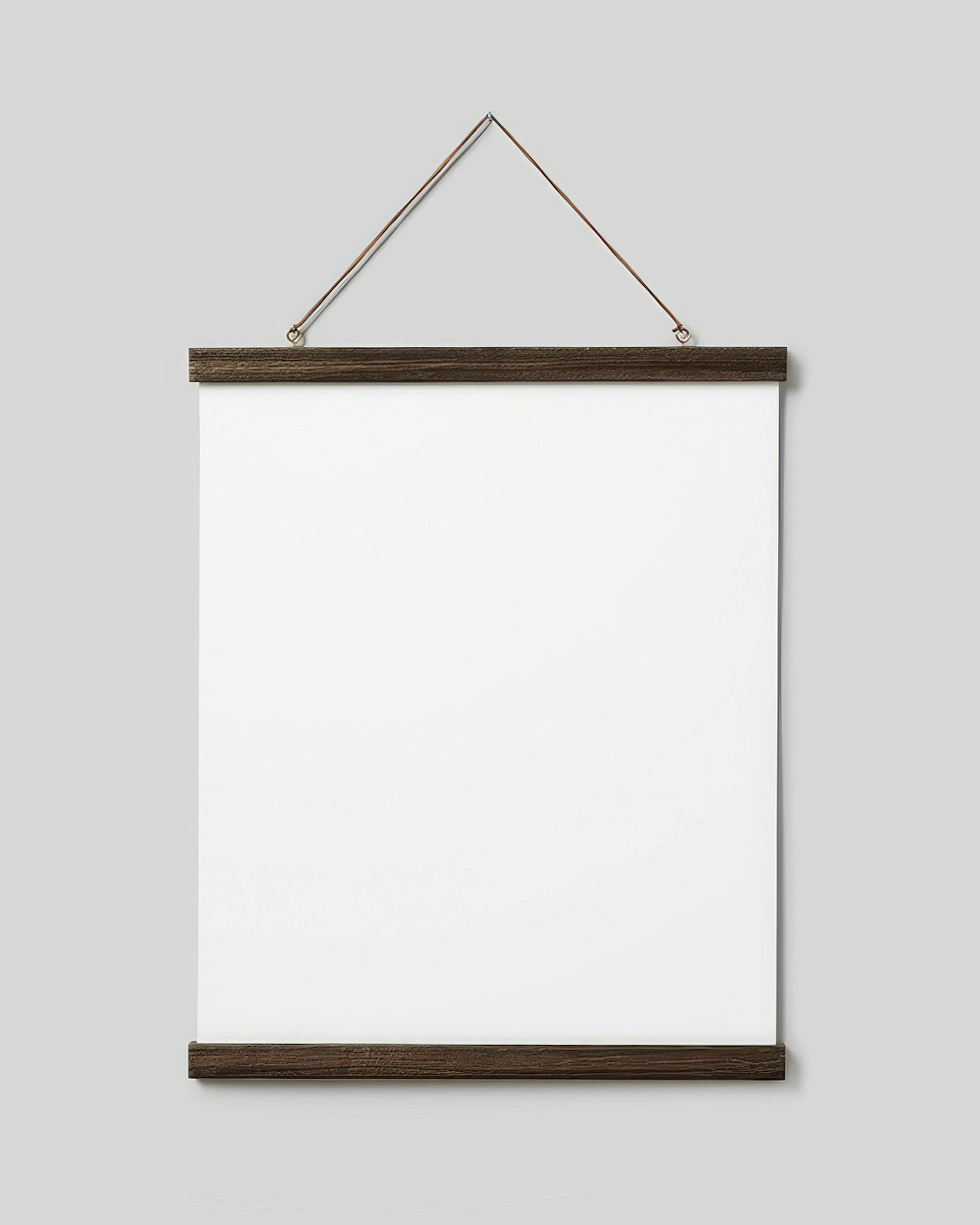 Colgador para póster roble oscuro 0