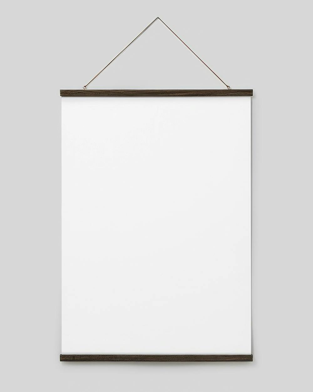 Posterhouder Donker Eiken 71 cm, magnetische sluiting (71 cm)