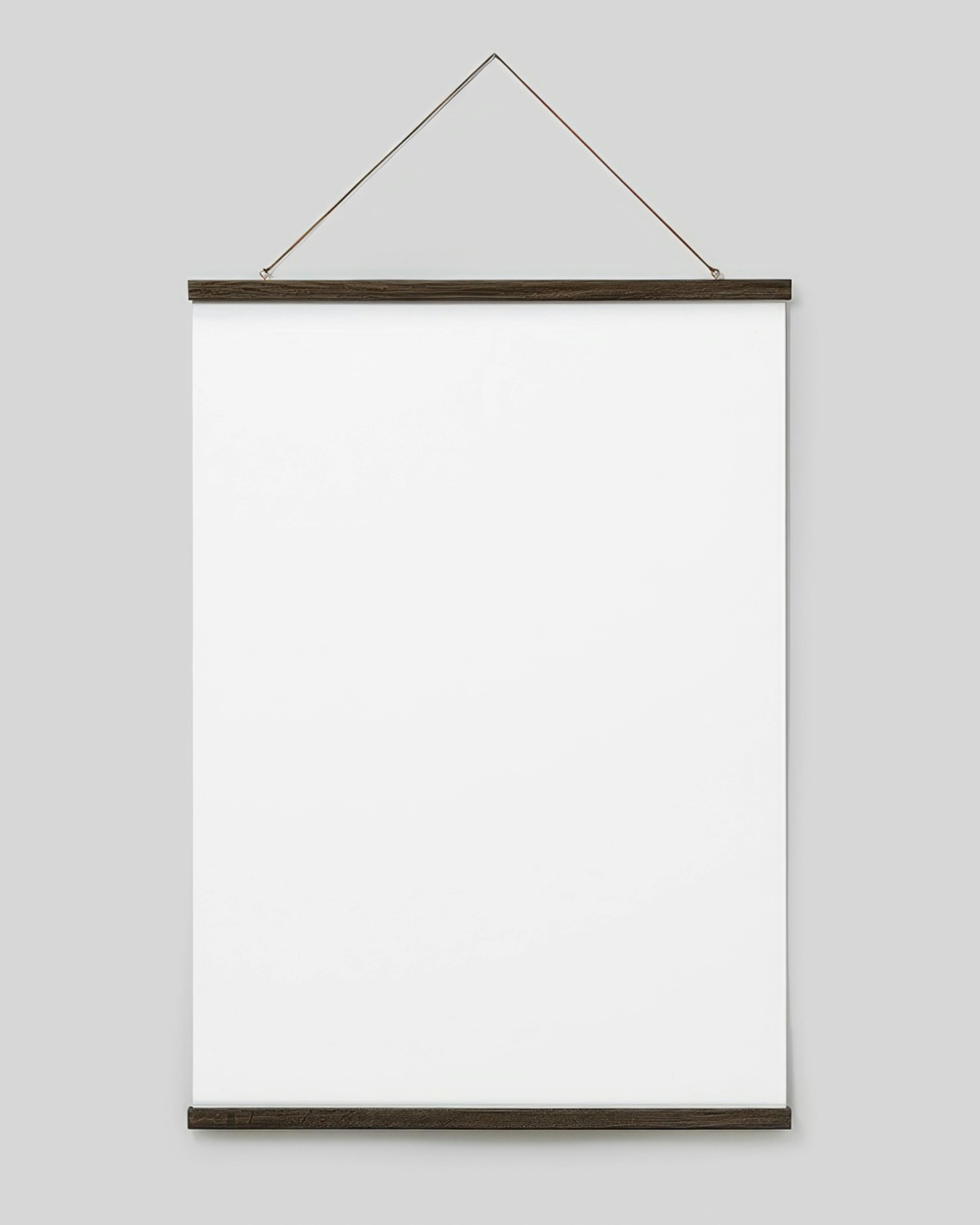 Colgador para póster roble oscuro 0