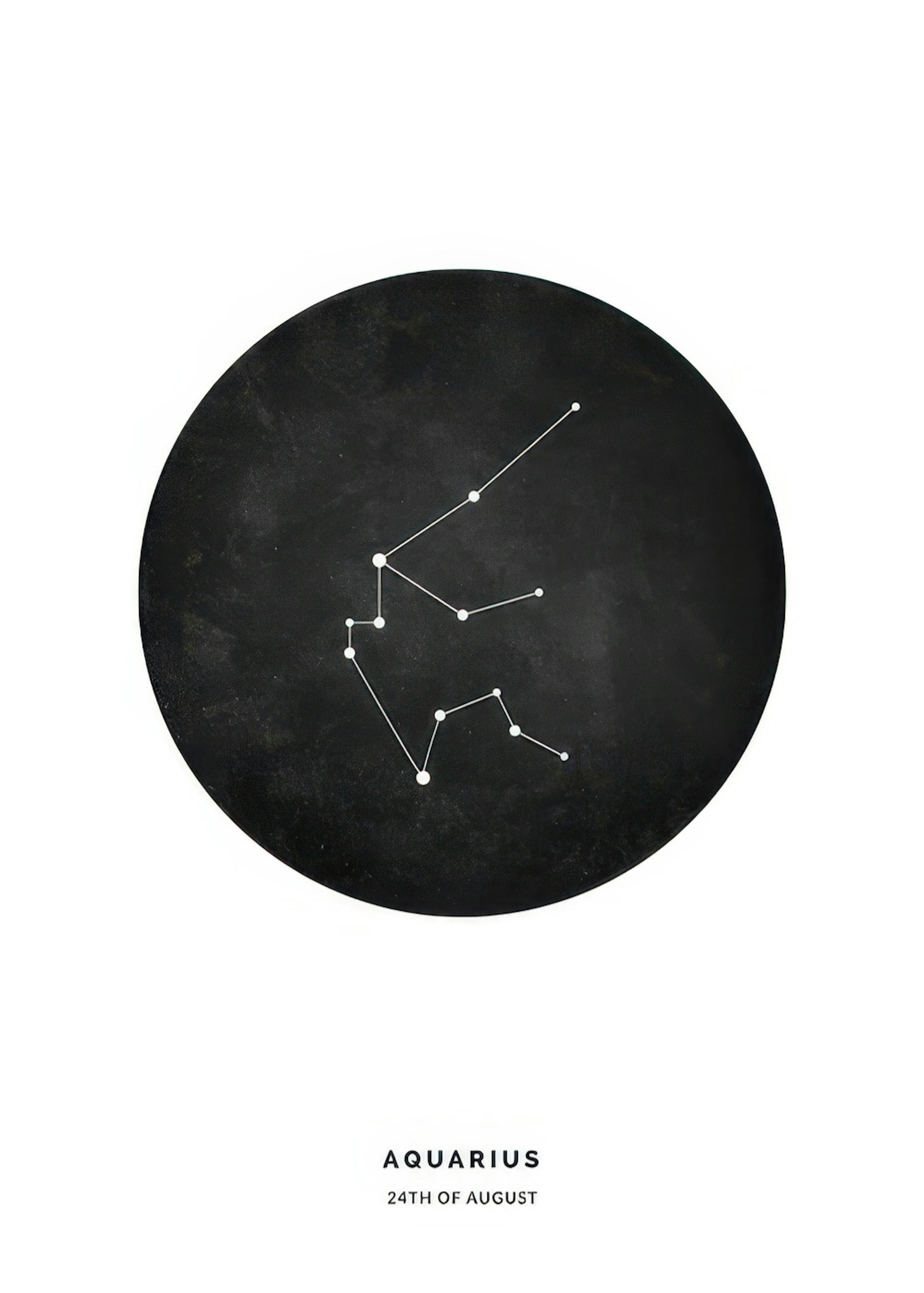 Star Sign Black Aquarius Personal