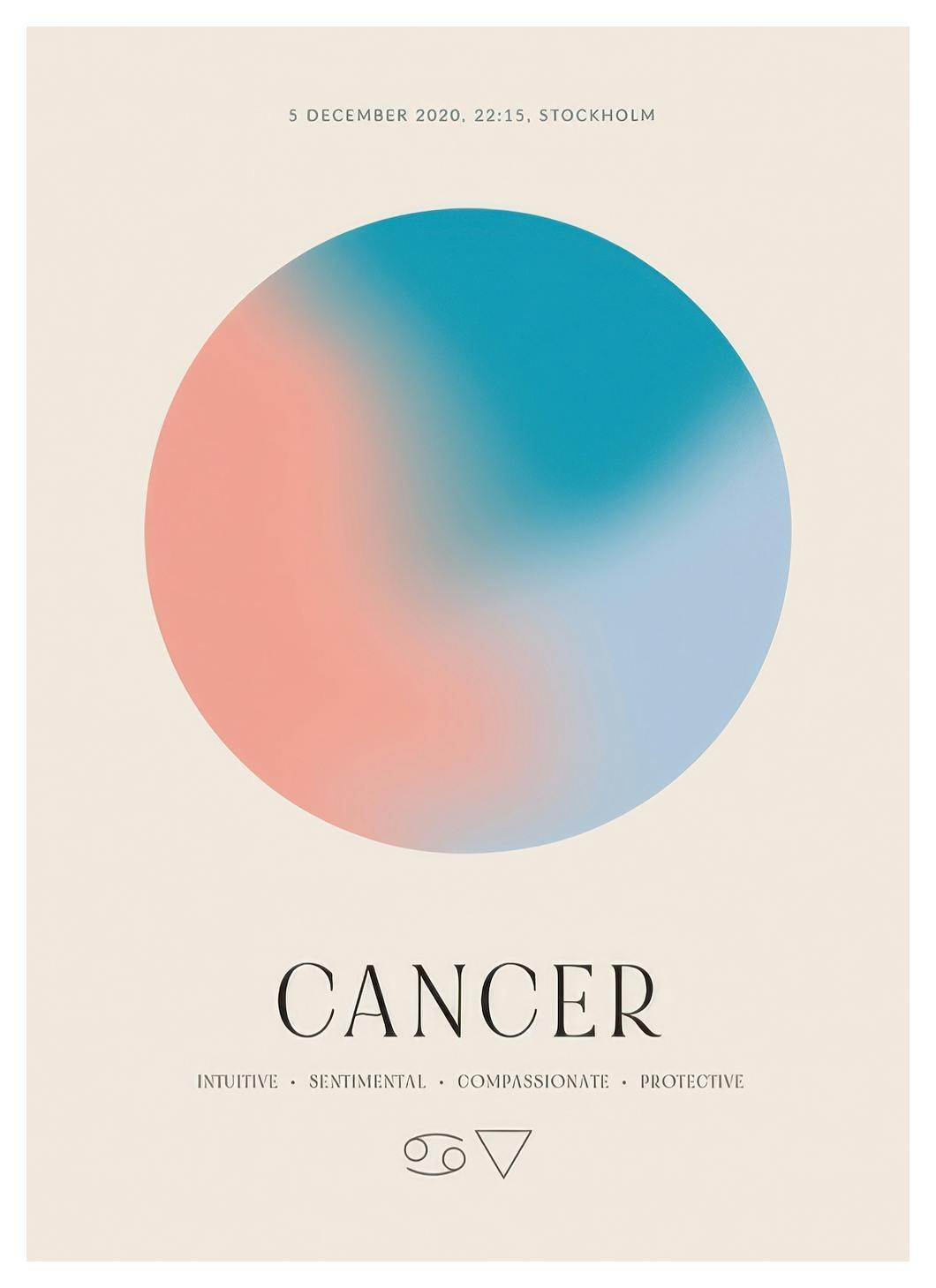 Aura Energy Cancer Personal Poster (30x40 cm)