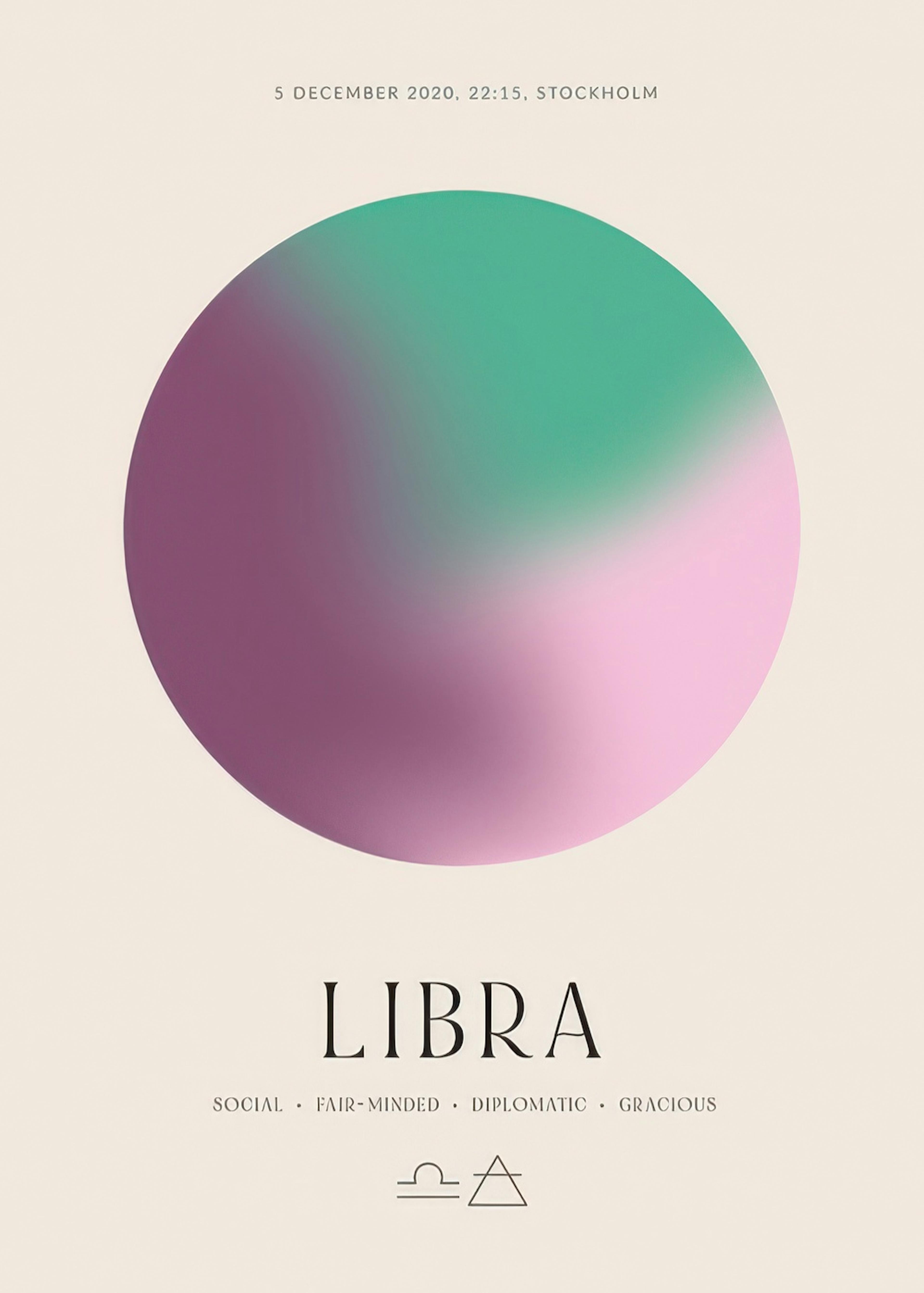 Aura Energy Libra Personal Poster 0