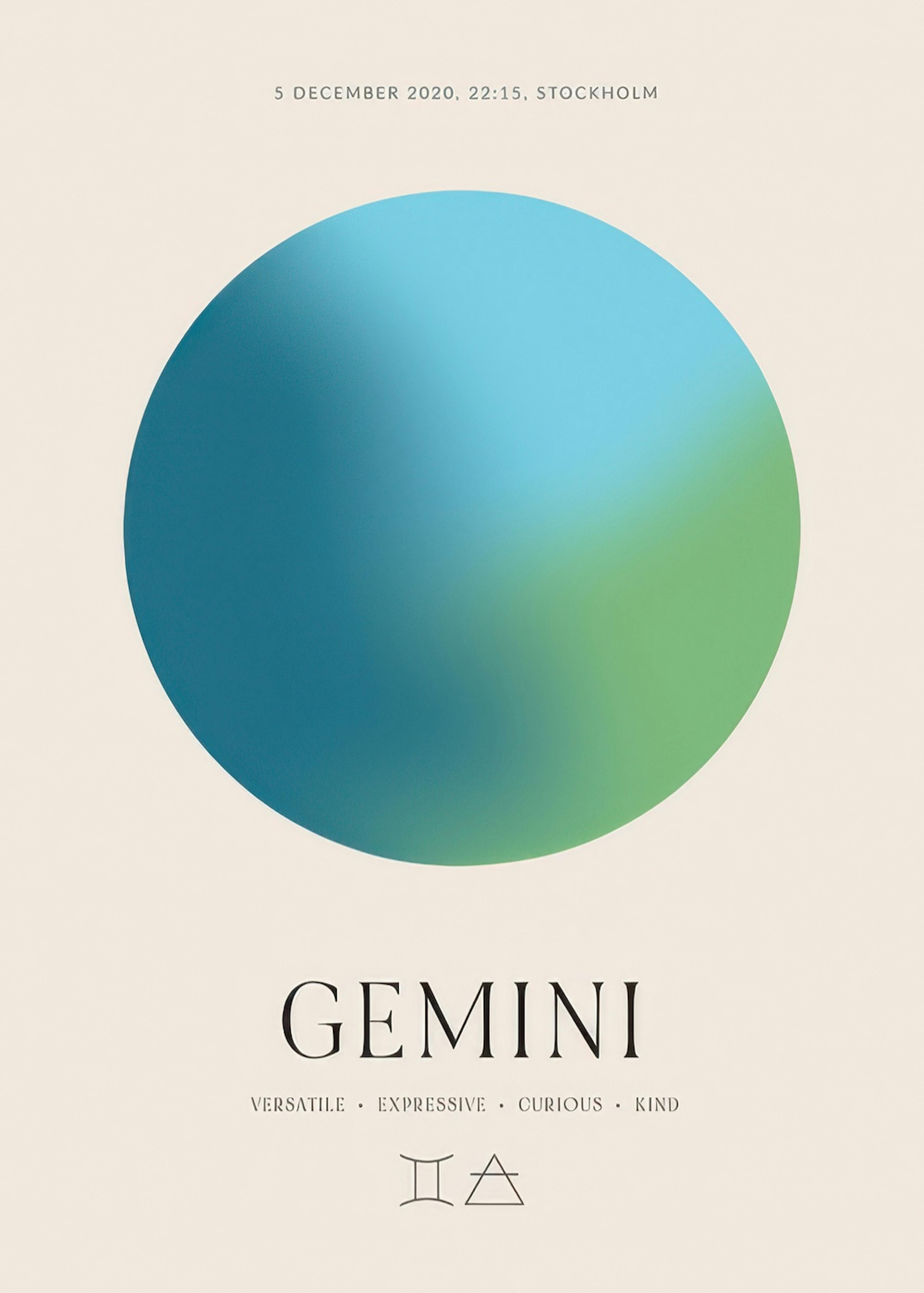Aura Energy Gemini Personal Poster 0