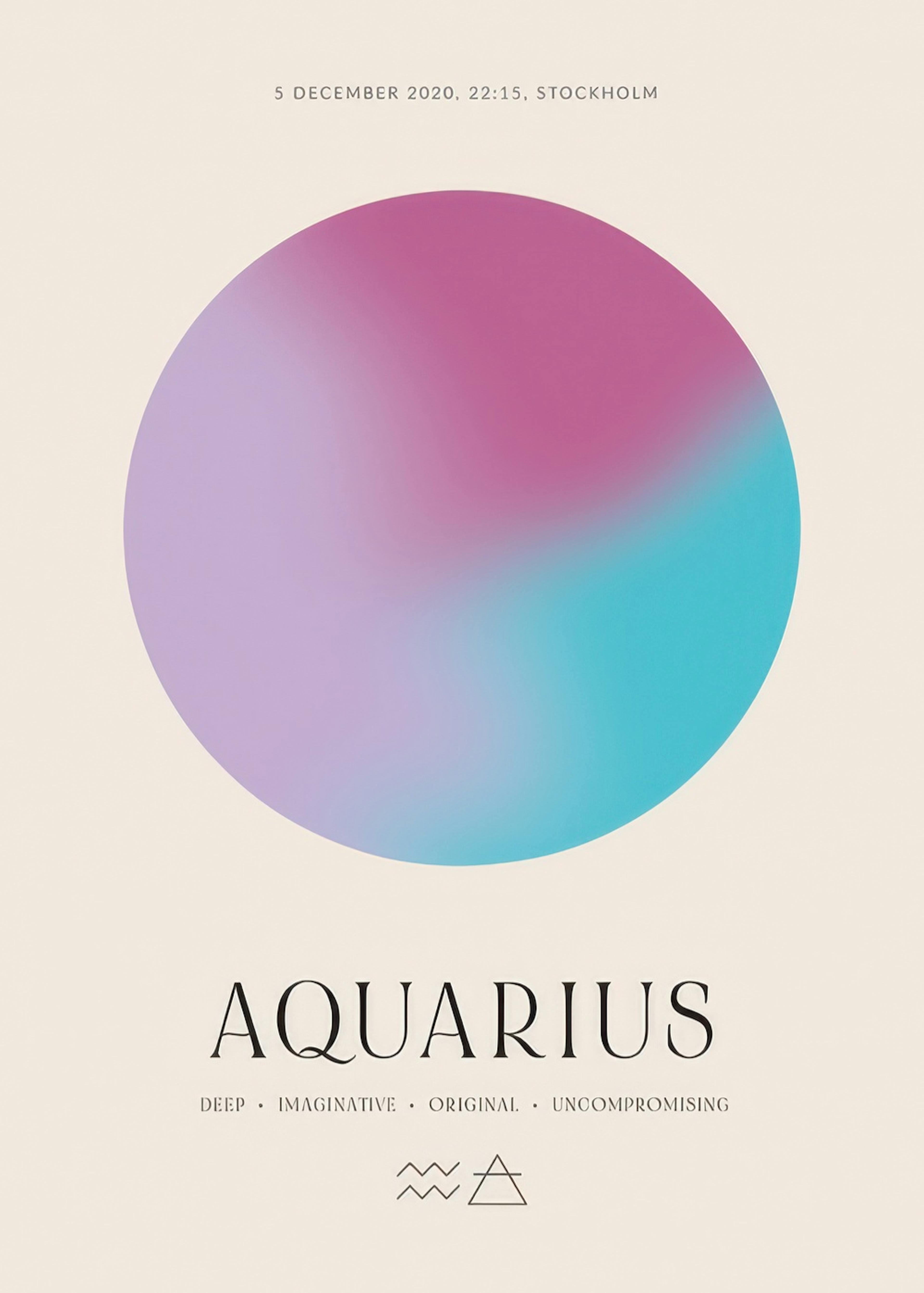 Aura Energy Aquarius Personal Poster 0