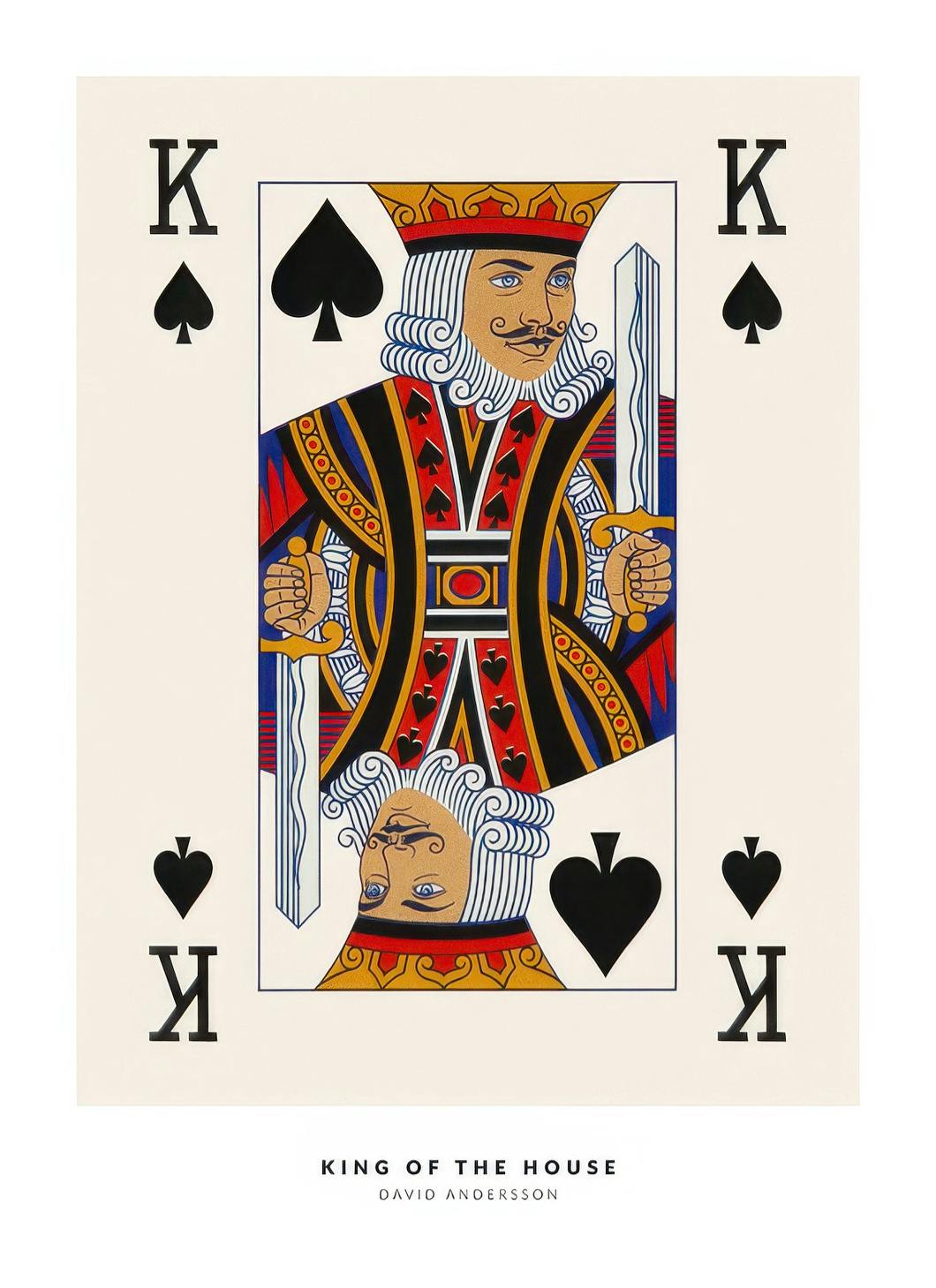 King Personal Affiche (30x40 cm) - Affiches personnalisées