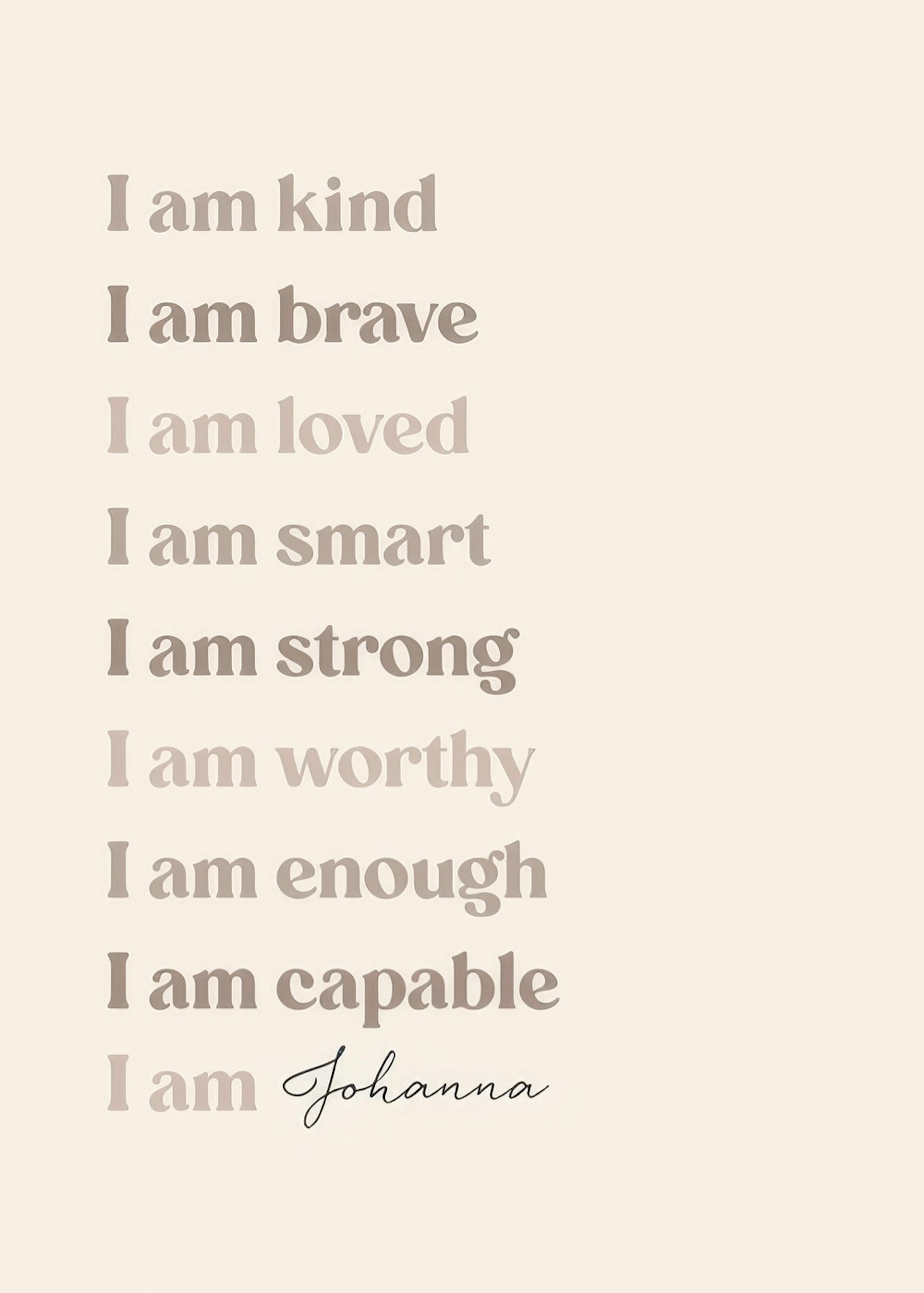 I Am Personal Plagát 0