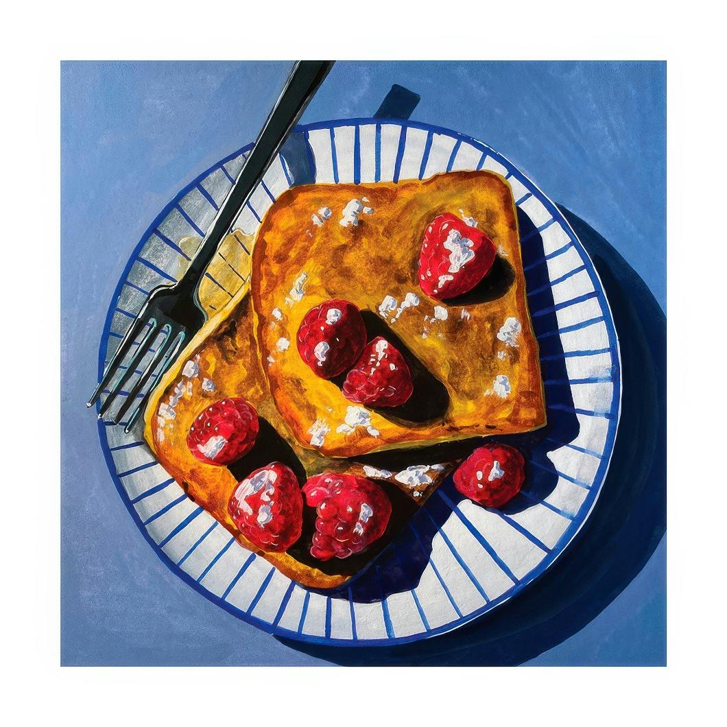 Kate Birch - French Toast Poster (50x50 cm)