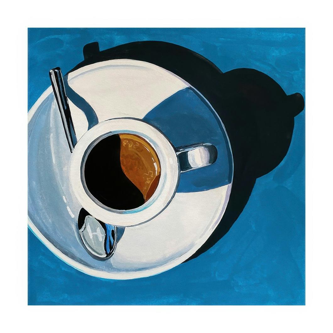 Kate Birch - Mug of Black Coffee Affiche (50x50 cm)