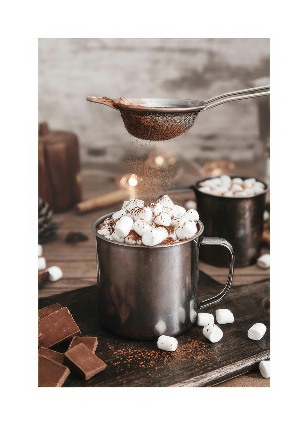 Cup of Chocolate Plakat (21x30 cm)-Plakaty