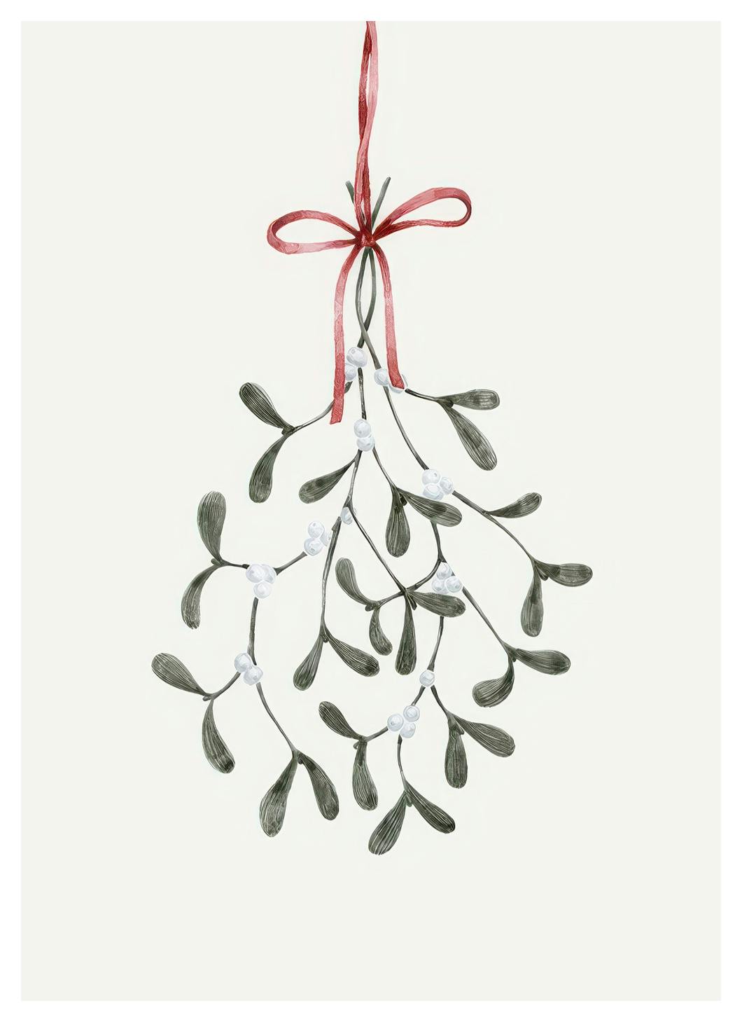 Under the Mistletoe Poster (13x18 cm)